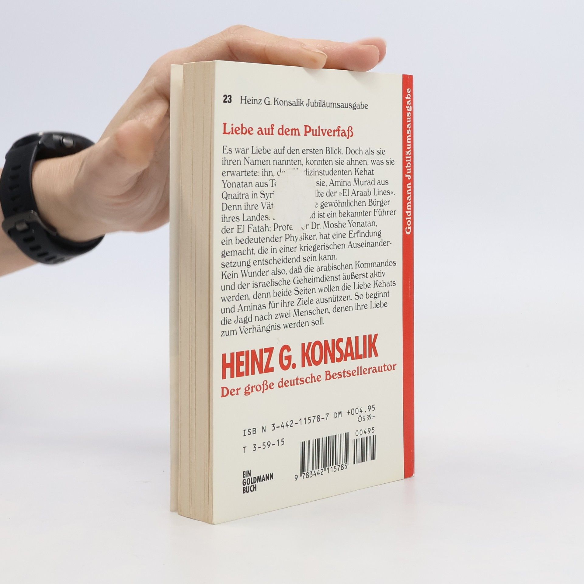 Heinz Günther Konsalik Liebe auf dem Pulverfass