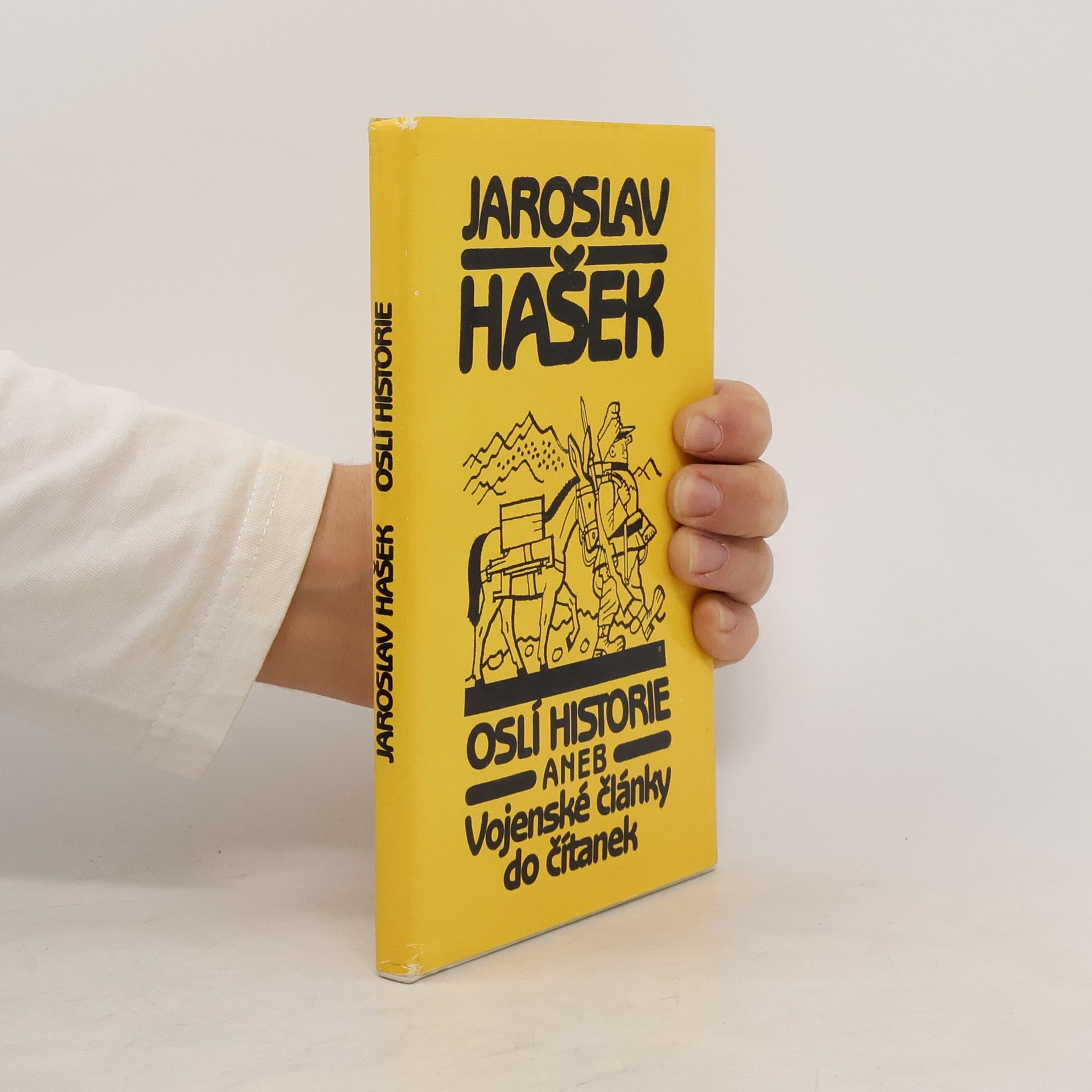 Josef Lada Oslí historie aneb Vojenské články do čítanek