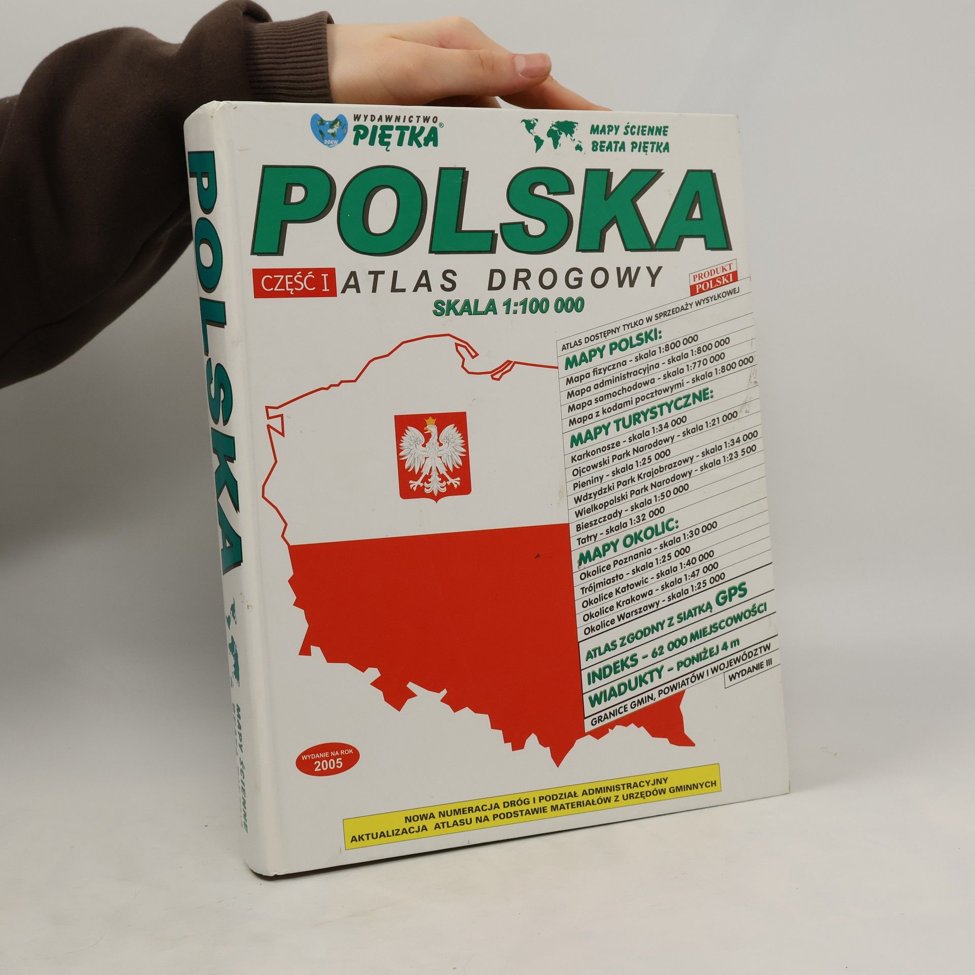 Collectif d'auteurs Polska Atlas Drogowy