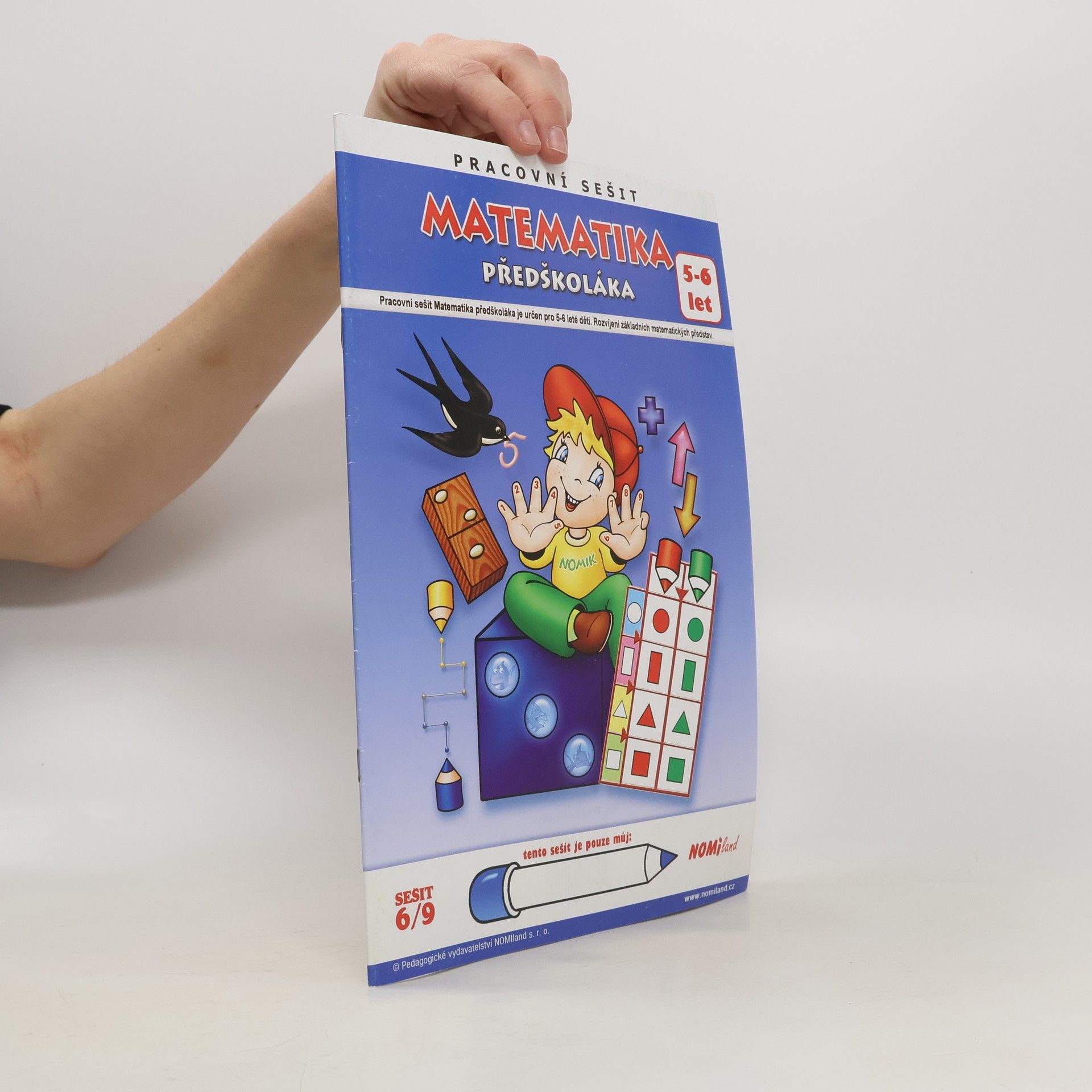 Kolektiv autorů Matematika předškoláka. Pracovní sešit 6/9