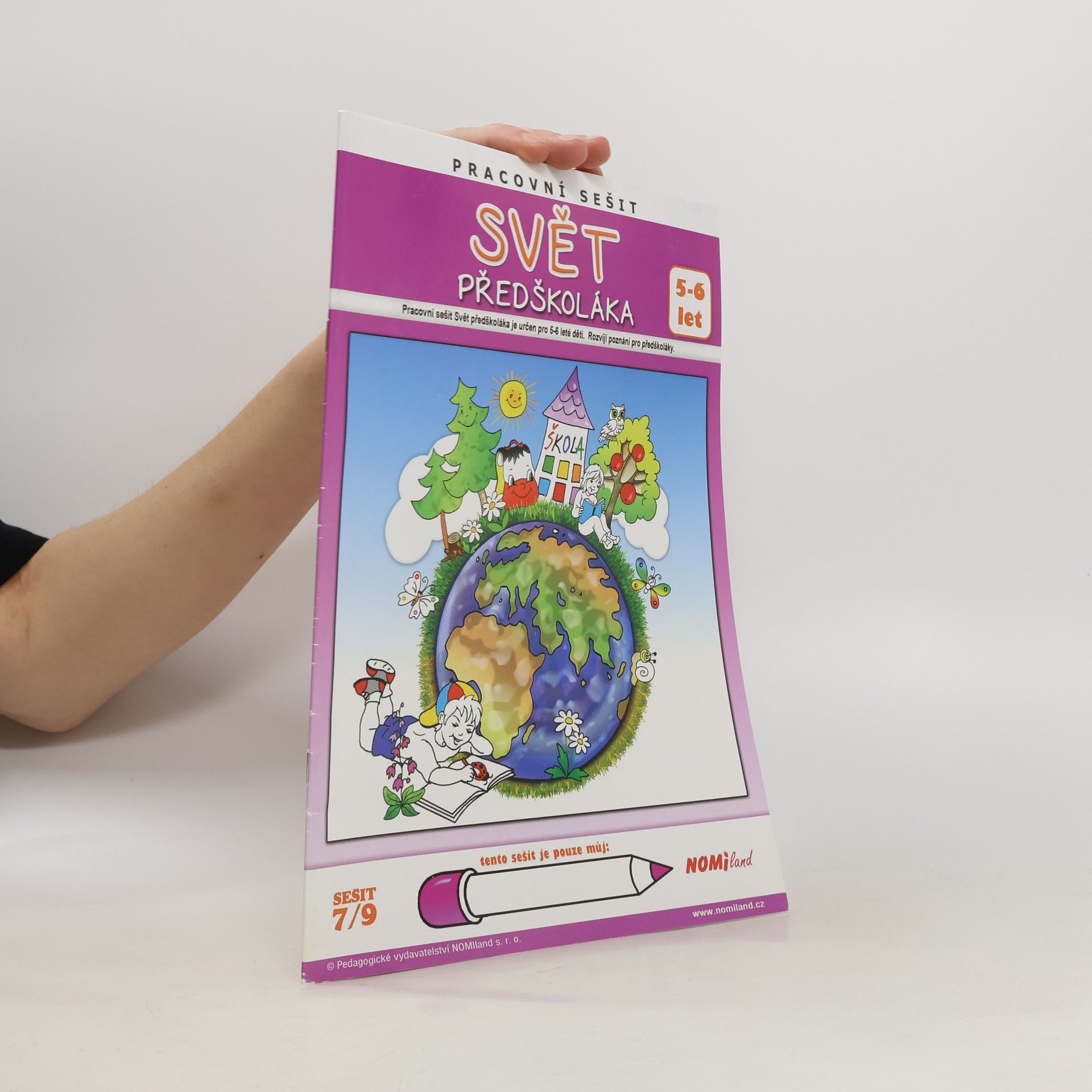 Kolektiv autorů Svět předškoláka. Pracovní sešit 7