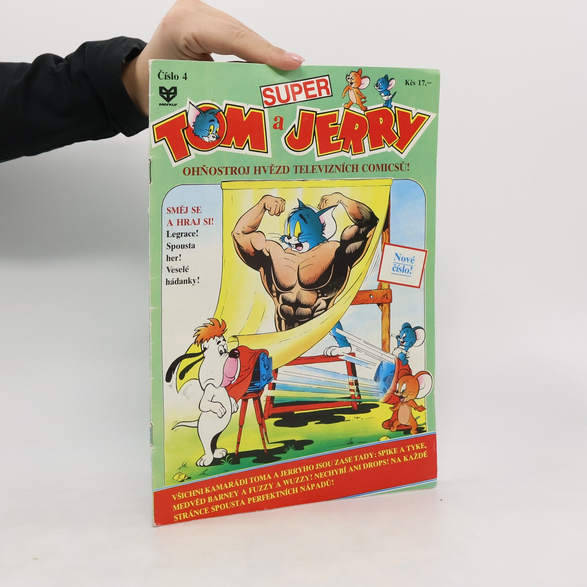 Collectif d'auteurs Super Tom a Jerry. Ohňostroj hvězd televizních comicsů. Číslo 4