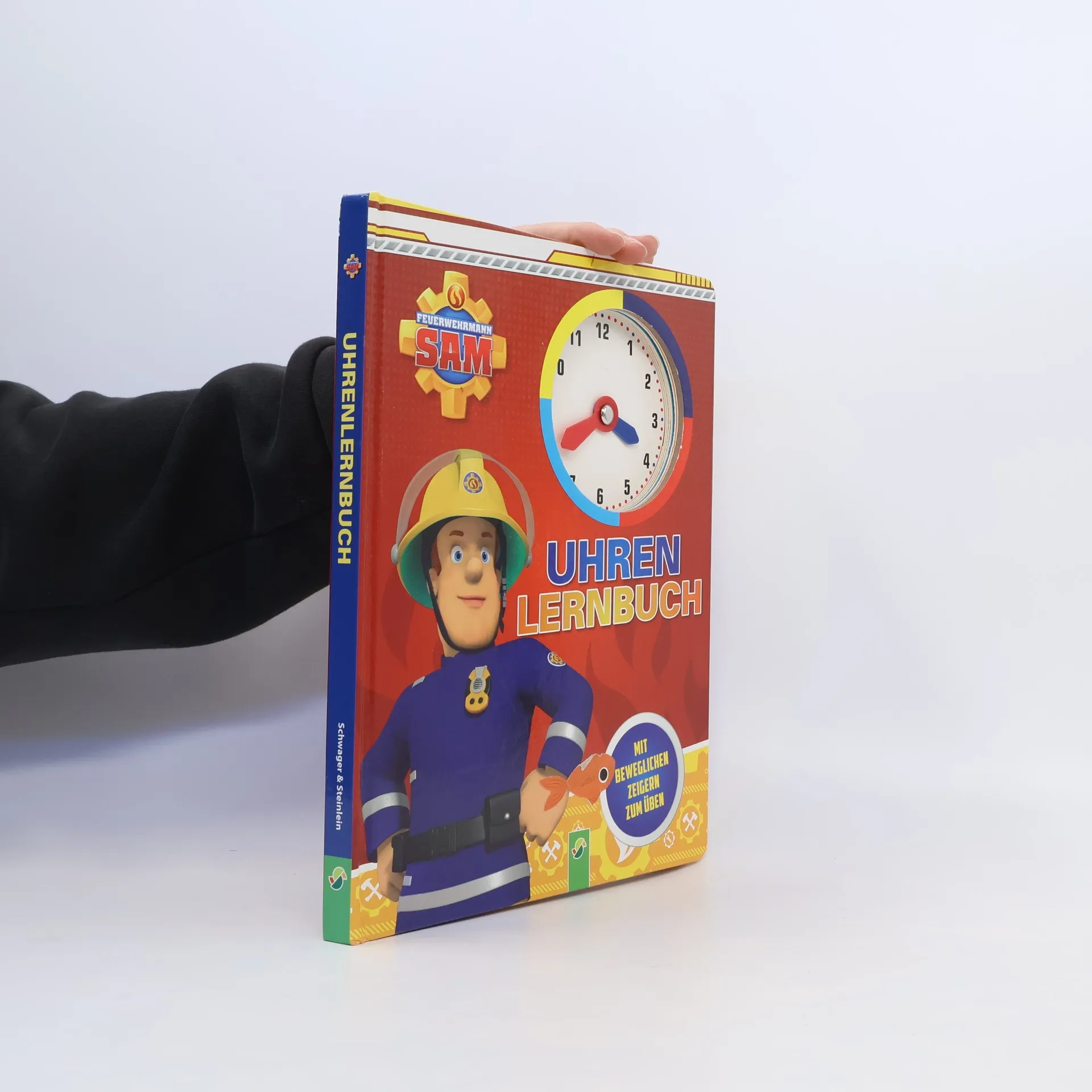 Feuerwehrmann Sam - Uhren-Lernbuch | Book | DE