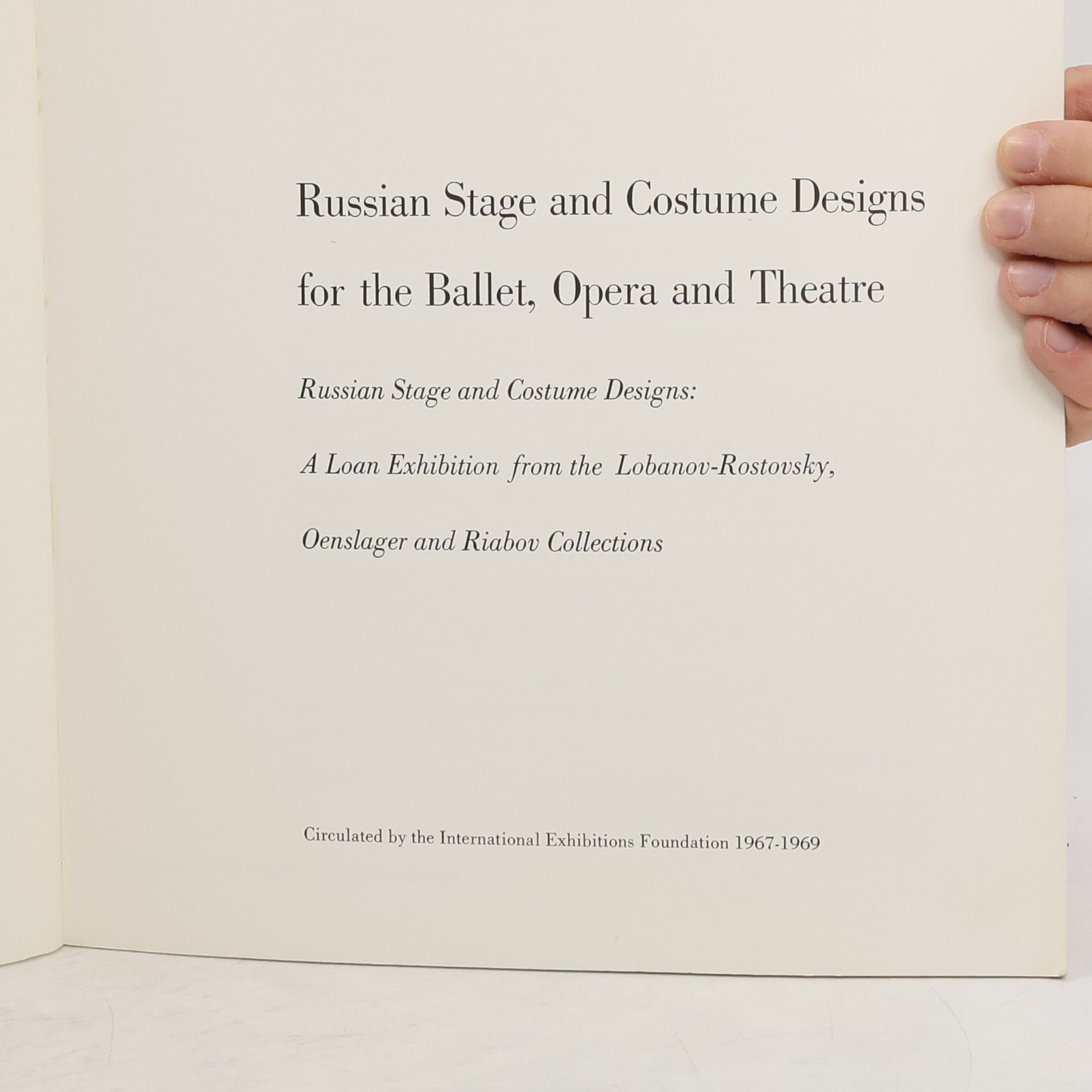 Annenkov Georges P. Russian Stage & Costume Designs
