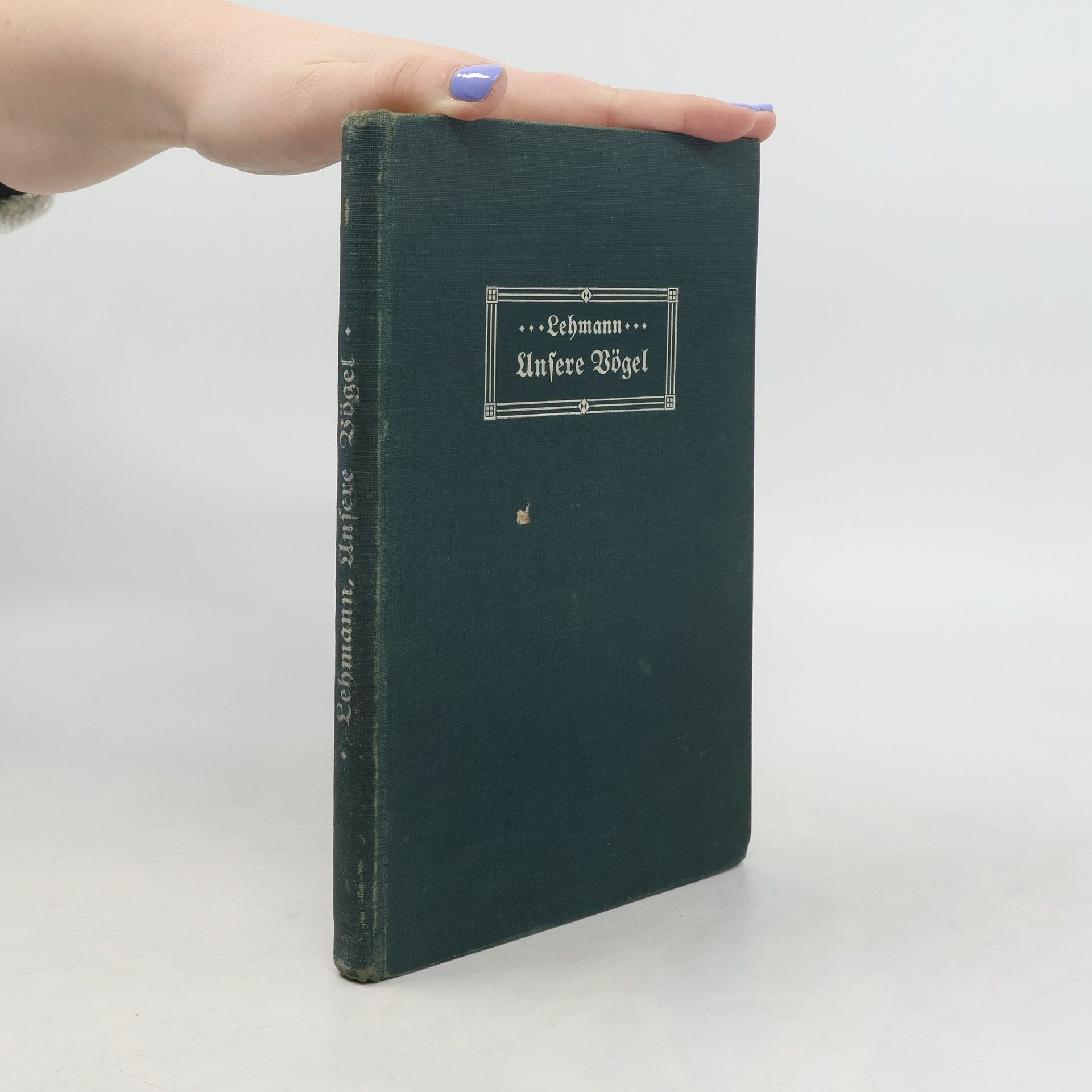 Oskar Lehmann Unsere Vögel