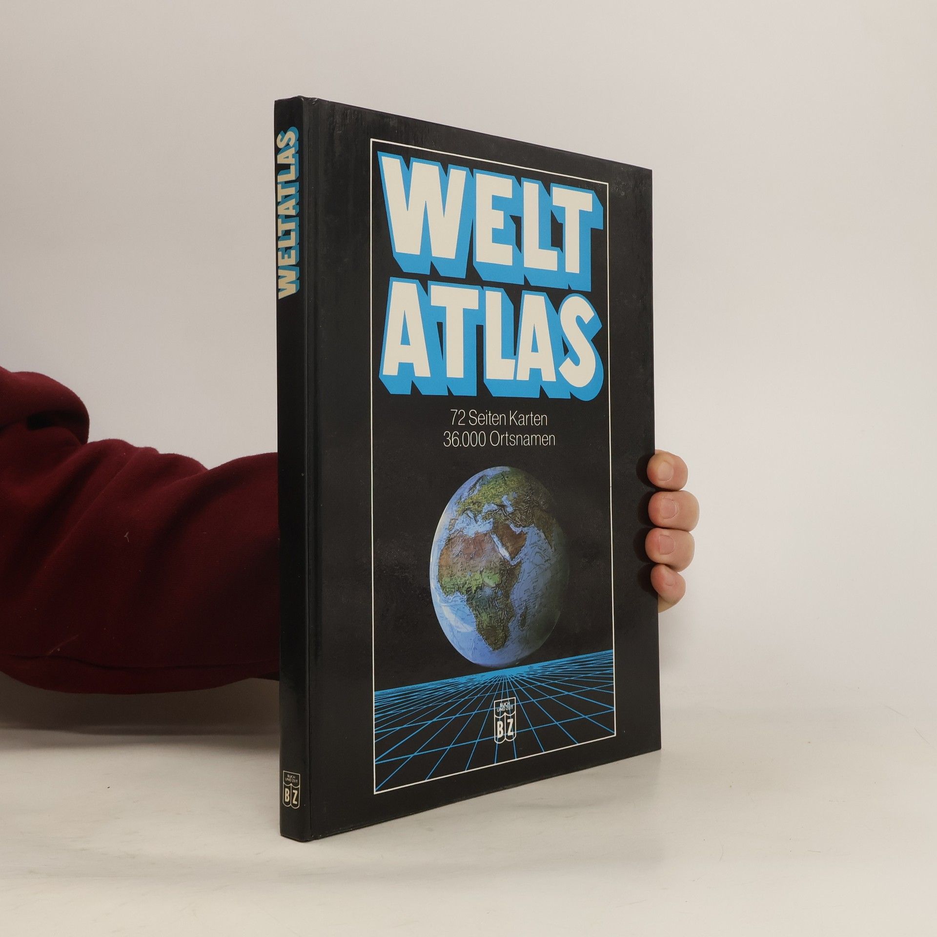 Autores varios Weltatlas. 72 Seiten Karten. 36.000 Ortsnamen
