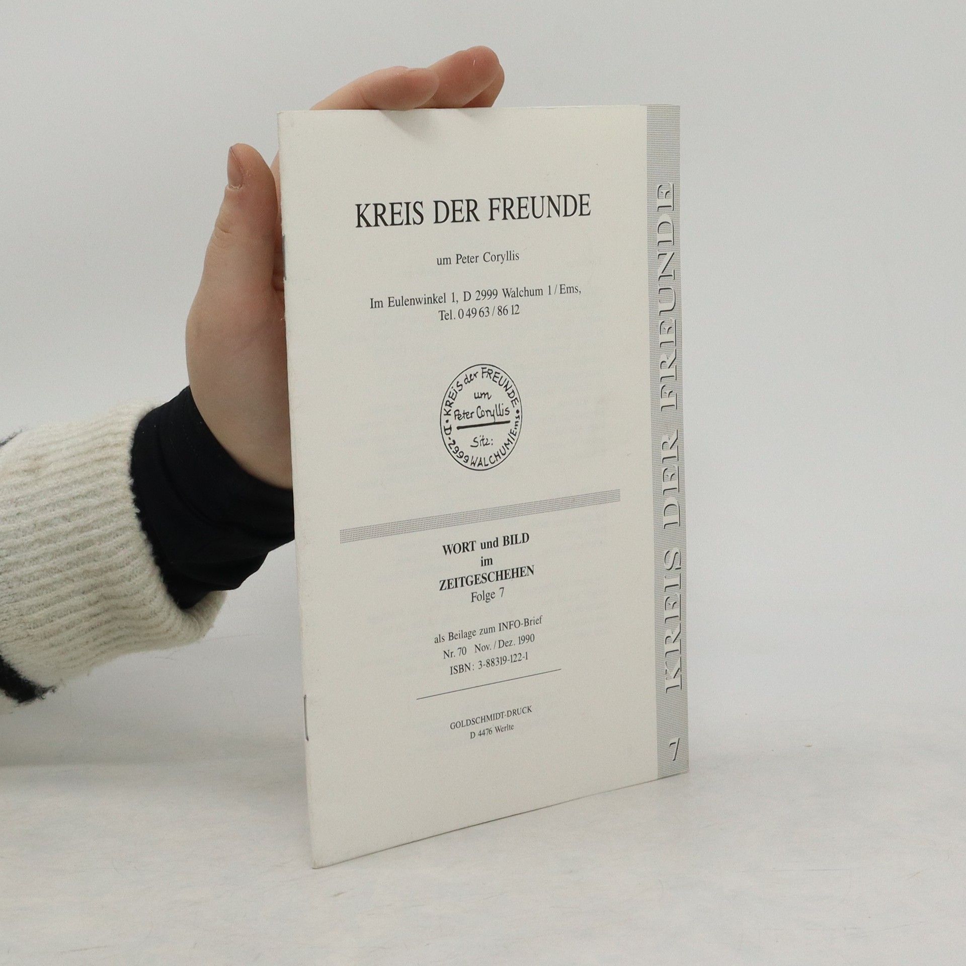 Peter Coryllis Kreis der Freunde 7