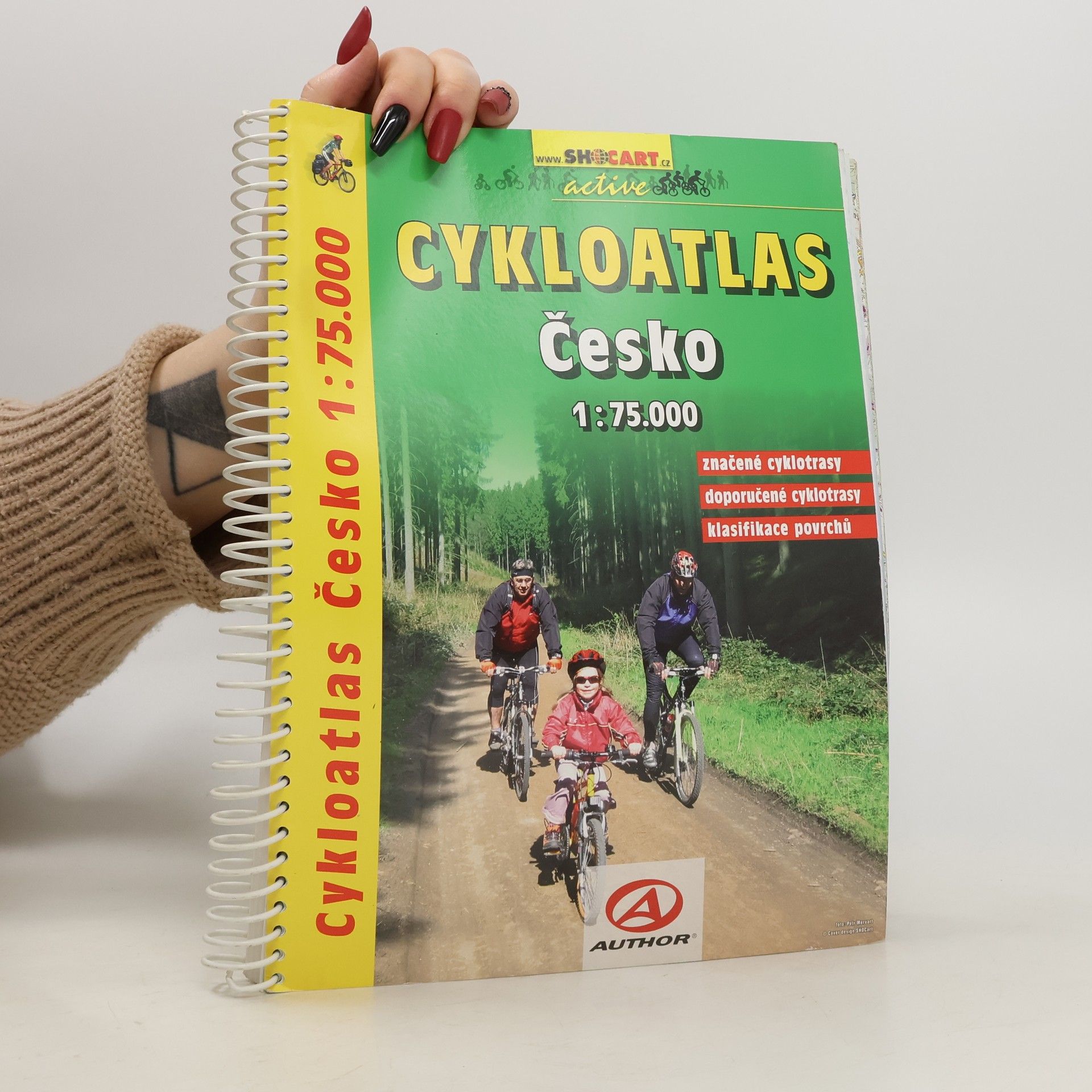 Kolektiv autorů Cykloatlas Česko 1:75000