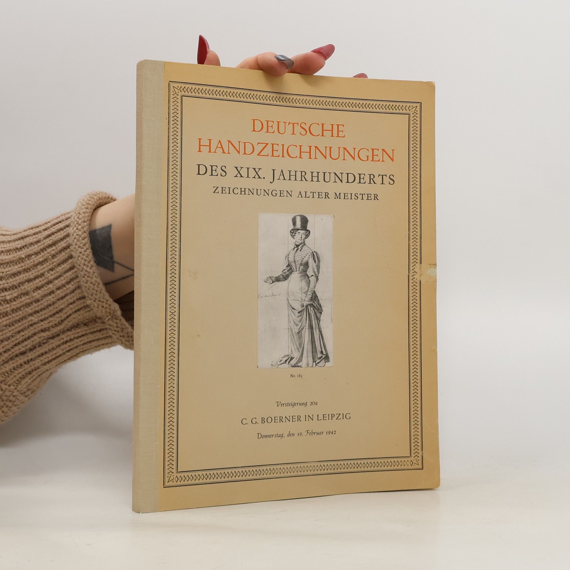 Auteurscollectief Deutsche Handzeichnungen des XIX. Jahrhunderts