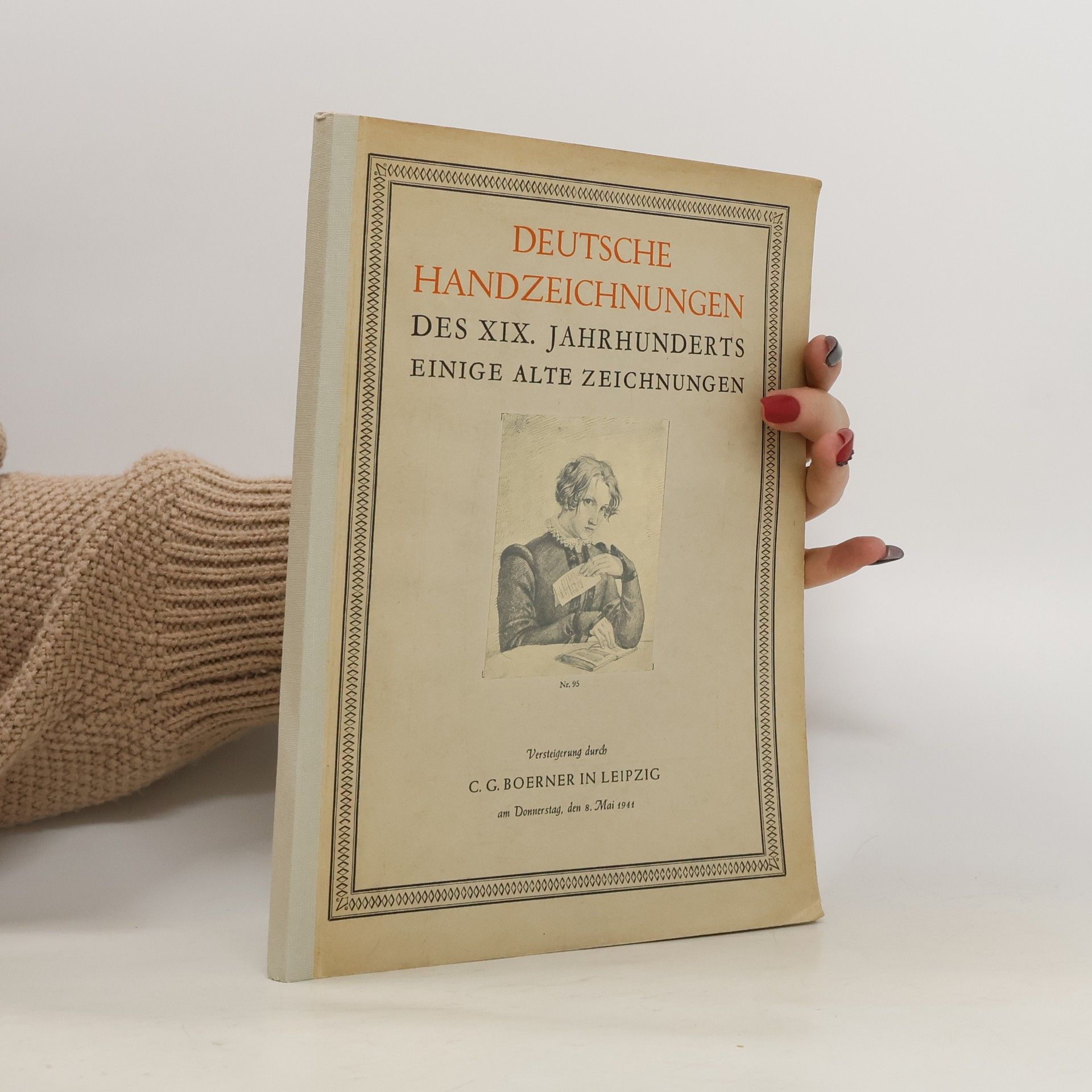 Deutsche Handzeichnungen des XIX Jahrhunderts einige alte Zeichnungen