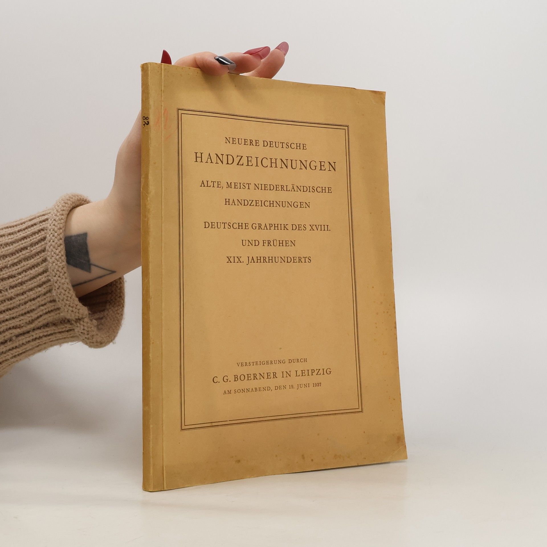 C. G. Boerner Neuere deutsche Handzeichnungen