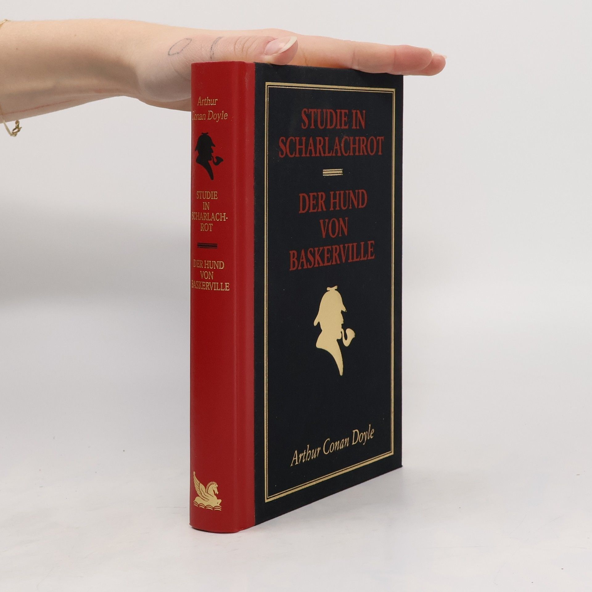 Arthur Conan Doyle Studie in Scharlachrot. Der Hund von Baskerville