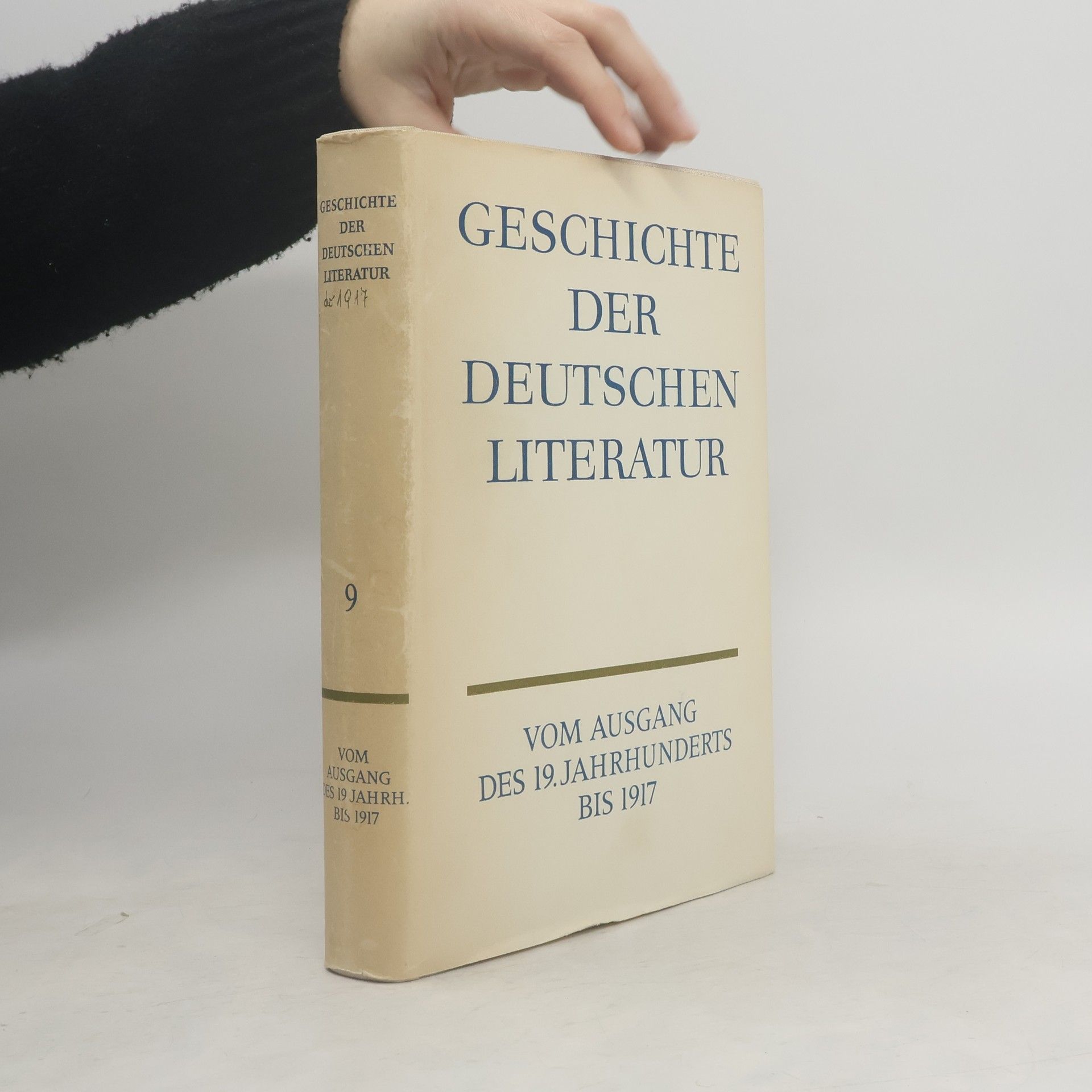 Collectif d'auteurs Geschichte der deutschen Literatur 9