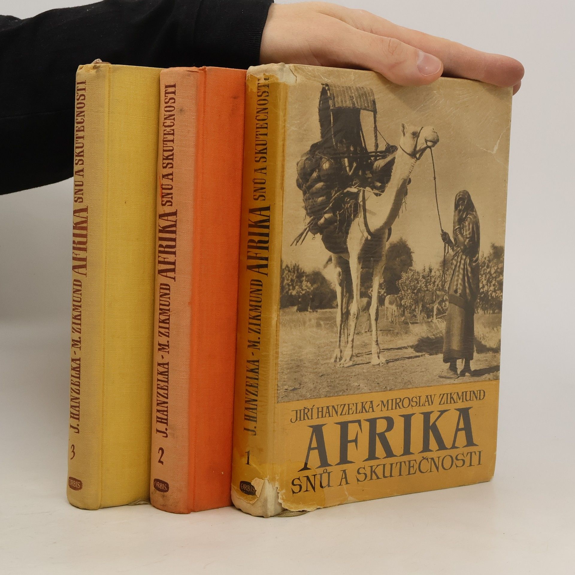 Jiří Hanzelka Afrika snů a skutečnosti 1. - 3. díl