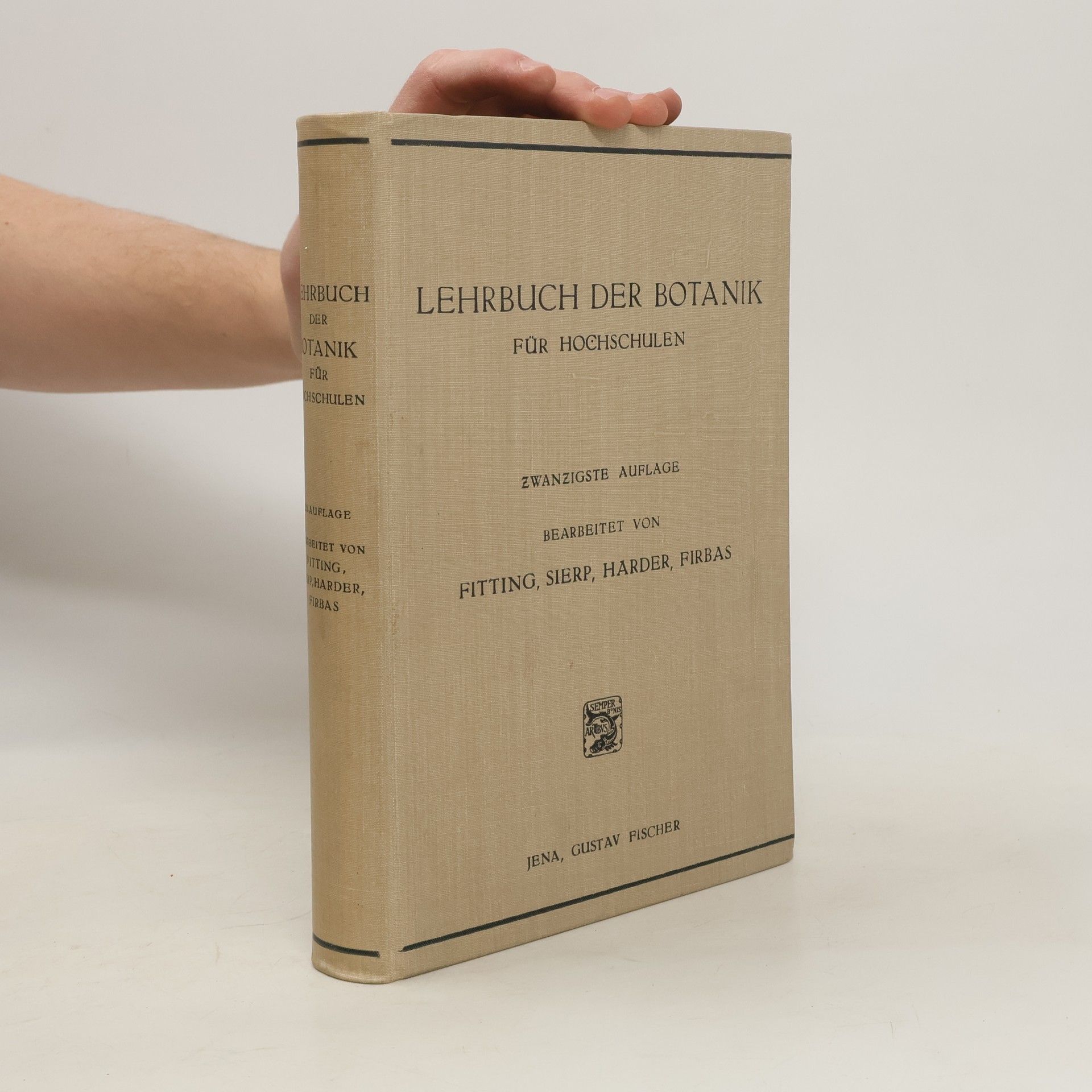 Autorenkollektiv Lehrbuch der Botanik für Hochschulen