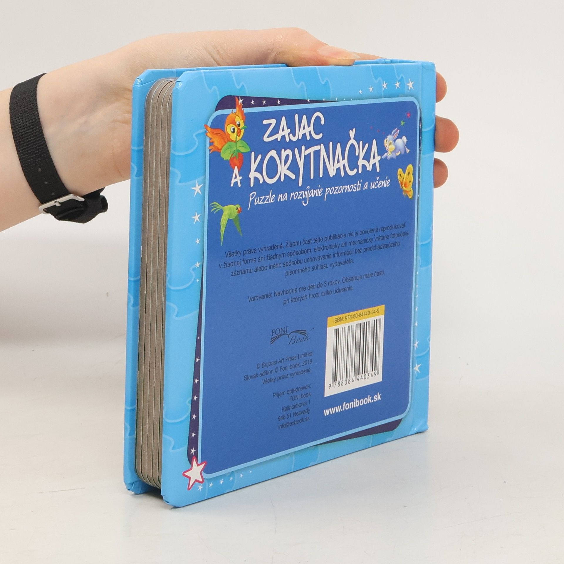 Autores varios Zajac a korytnačka puzzle