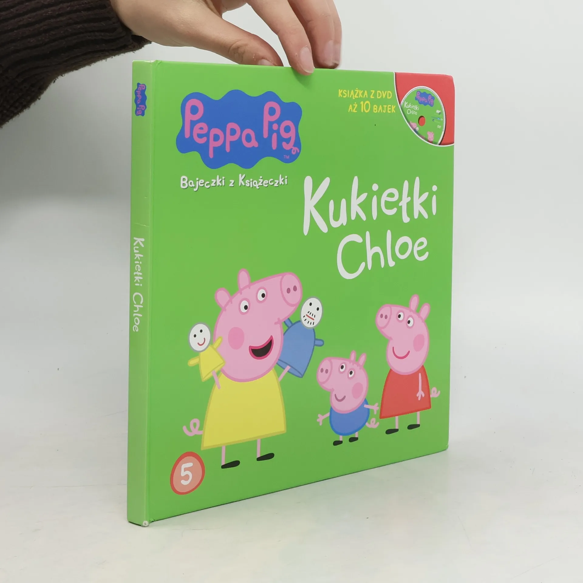 Świnka Peppa. Kukiełki Chloe + DVD | Book | Hardcover | kolektiv | PL