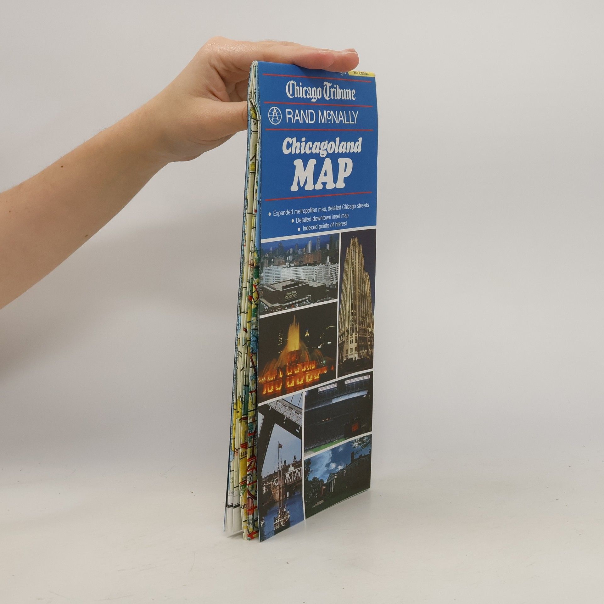 Collectif d'auteurs Chicago Tribune. Chicagoland Map