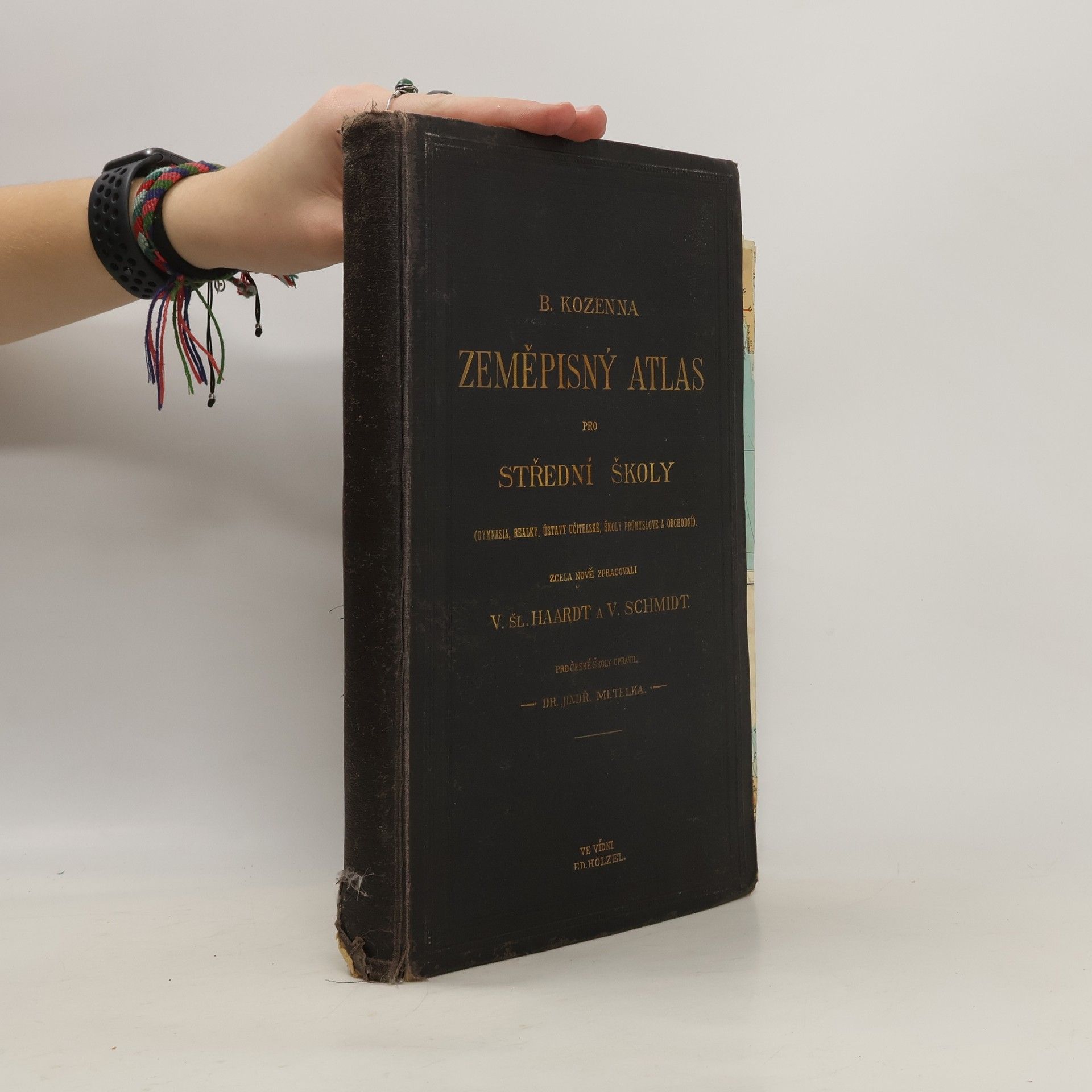 B. Kozenna Zeměpisný atlas pro střední školy