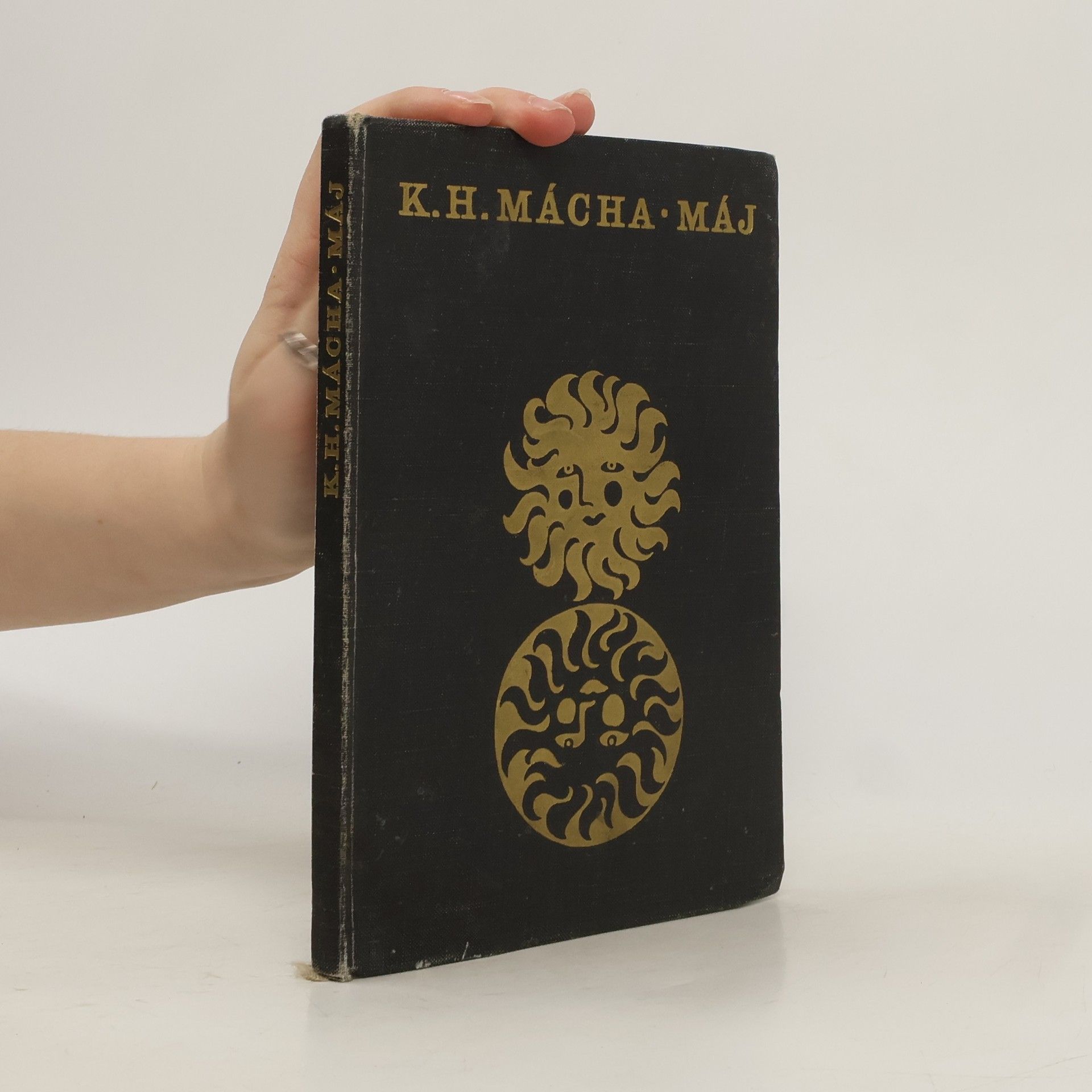 Mácha K. H. Dalekáť cesta má - Výbor z Díla/ Máj ad. (Oppl, 270 s., vaz a typo J. Štyrský, bez přebalu)