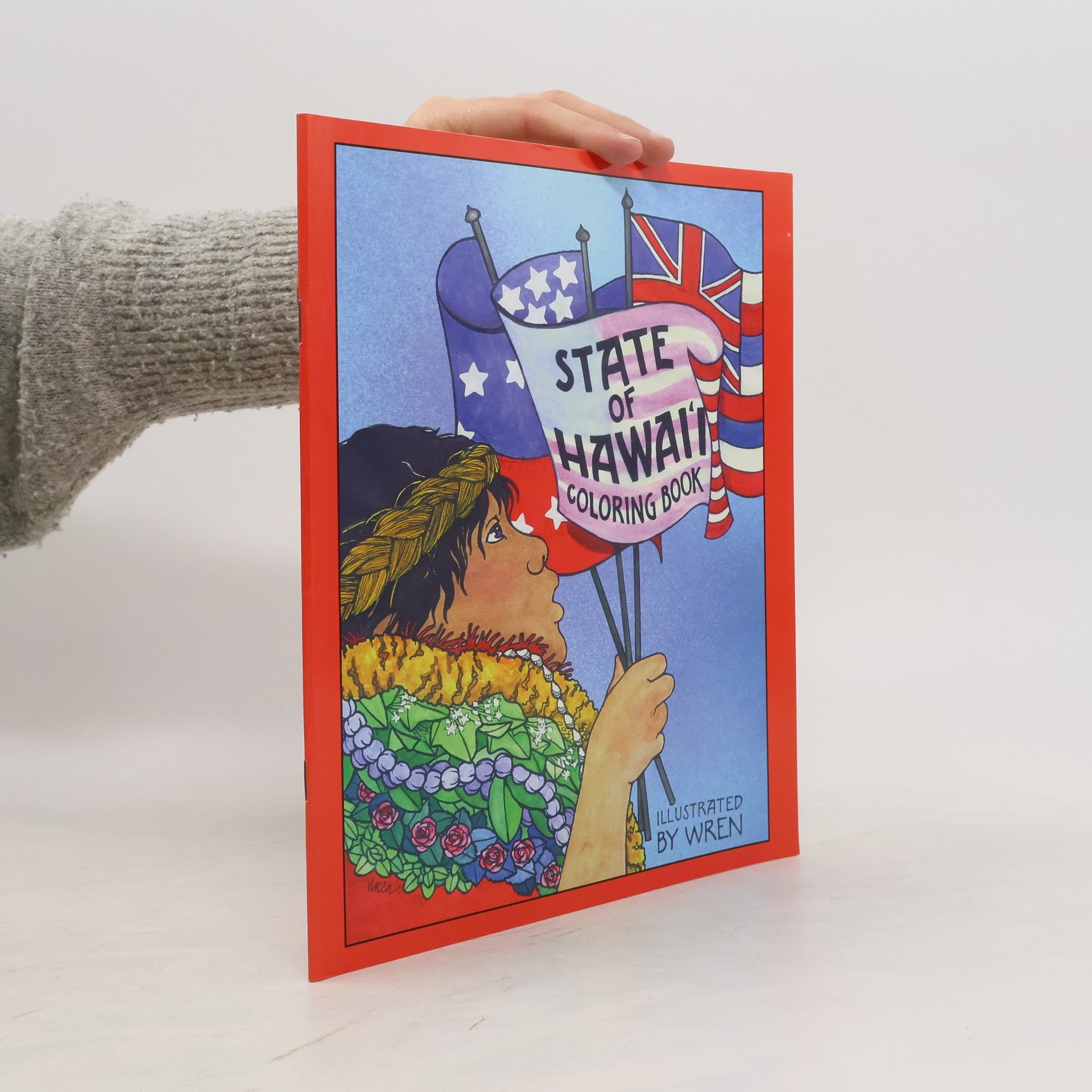 Wren State of Hawaii Coloring Book