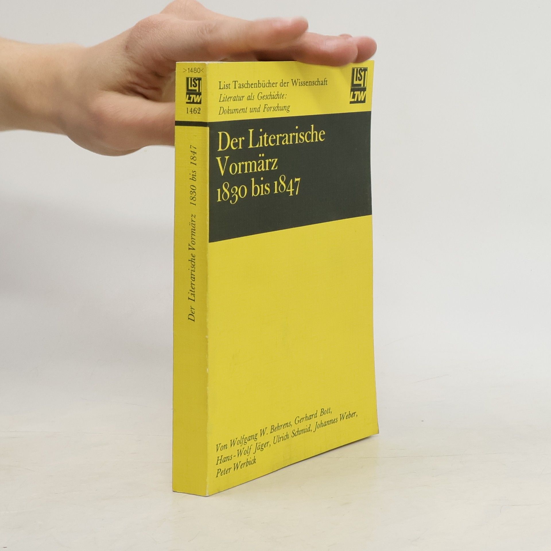 Wolfgang W. Behrens Der Literarische Vormärz