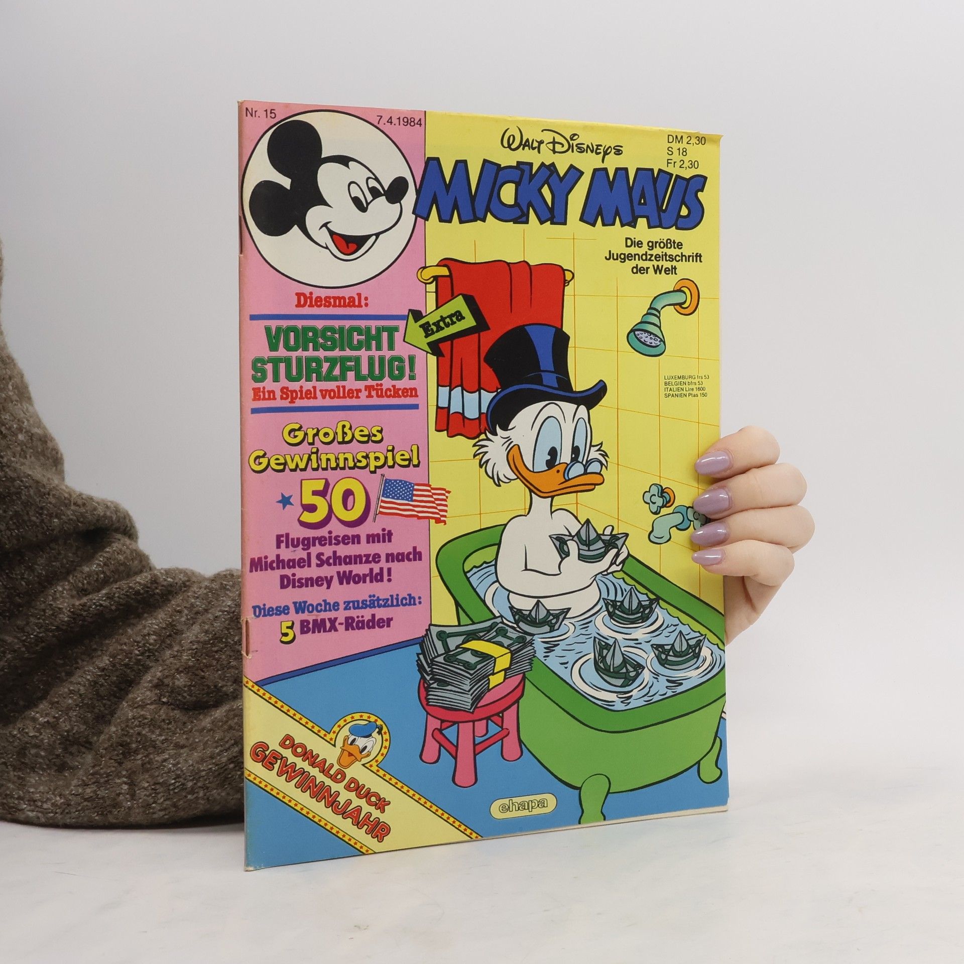 Collectif d'auteurs Micky Maus 15/1984