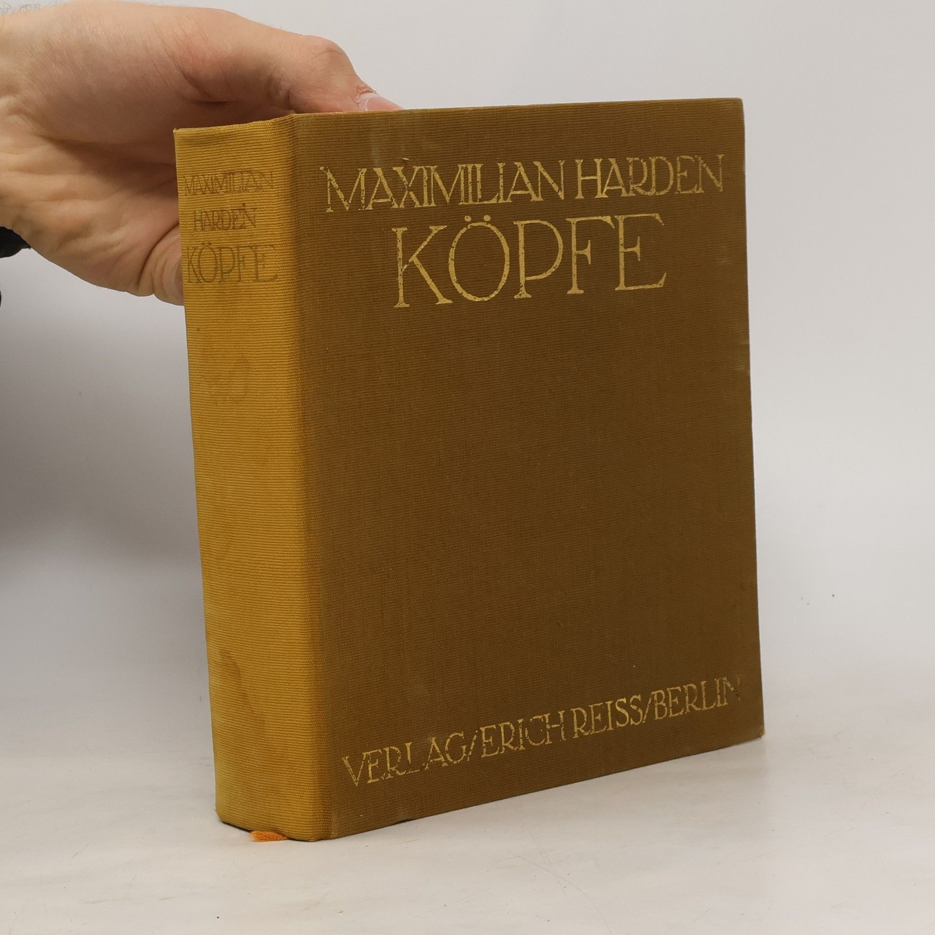 Maximilian Harden Köpfe