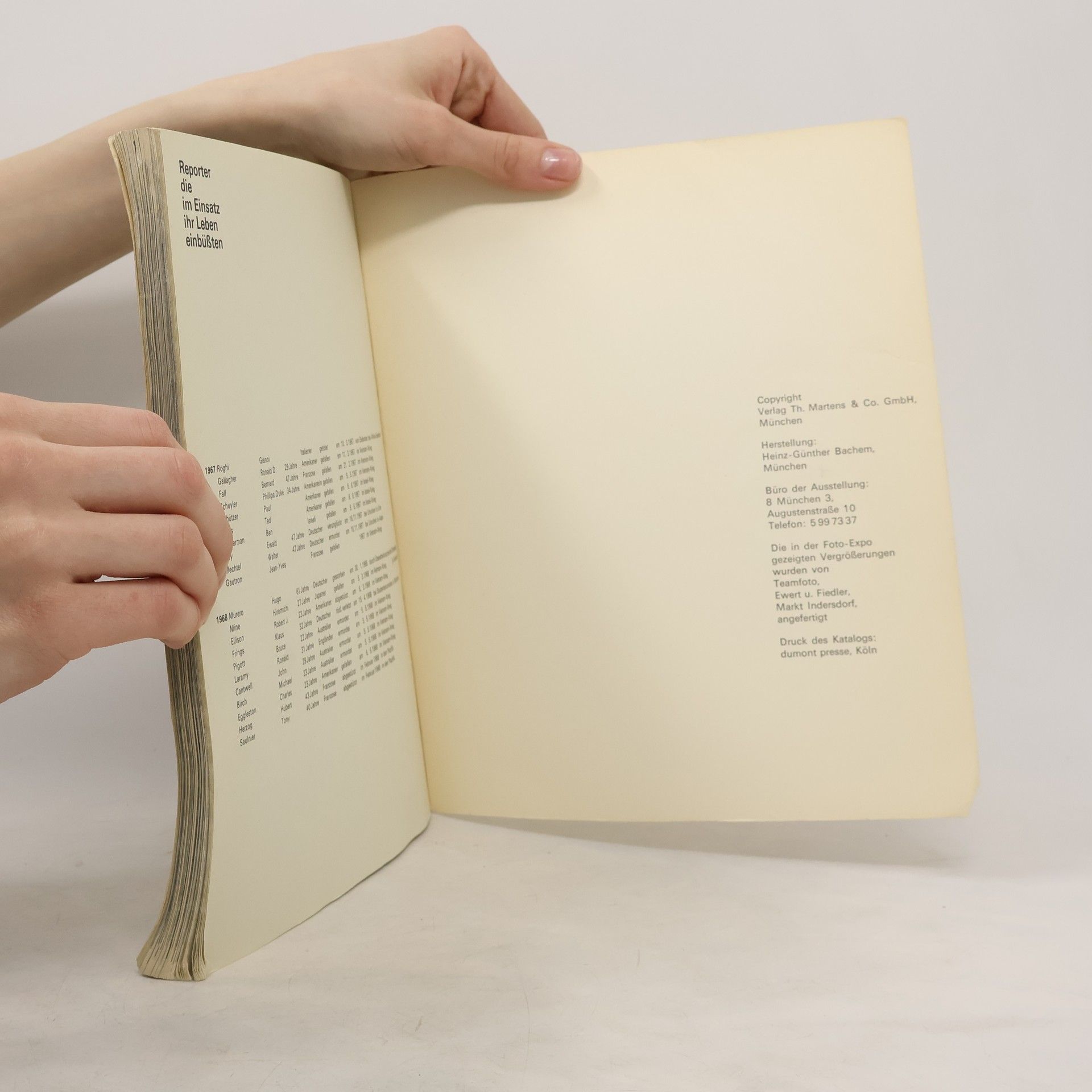 Autorenkollektiv FOTO-EXPO. Dokumente aus Zwanzig Jahren Zeitgeschehen