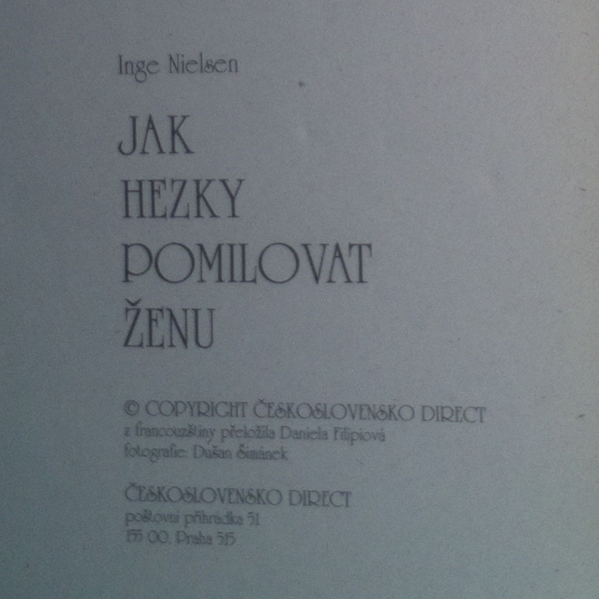 Inge Nielsen Jak hezky pomilovat ženu