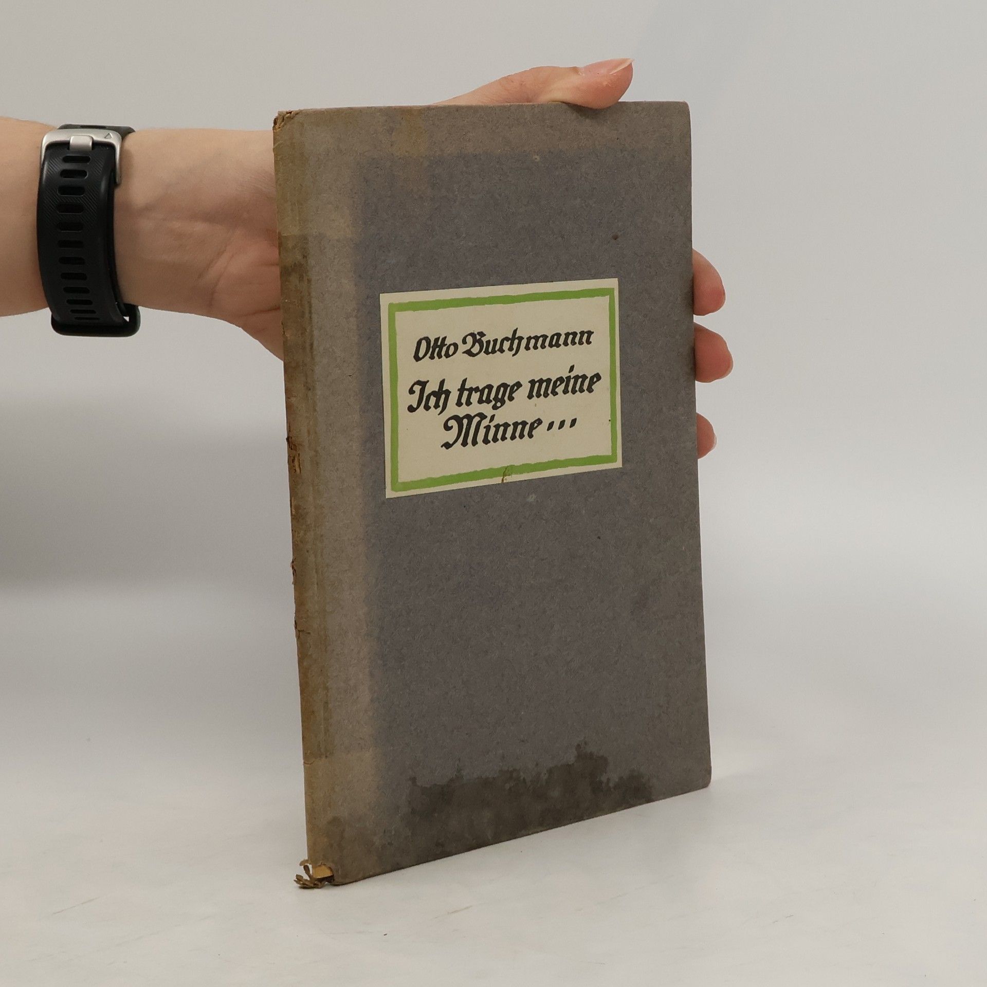 Ich trage meine Minne