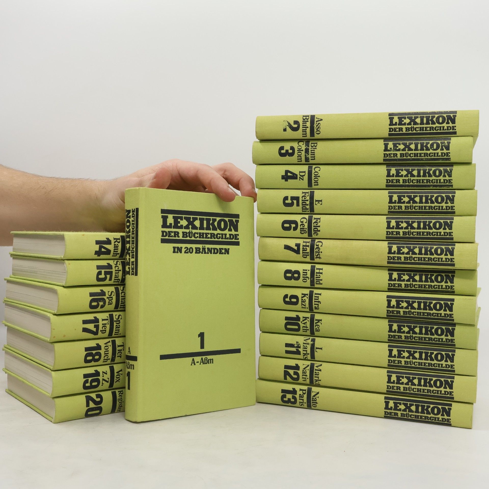 Autorenkollektiv Lexikon der Büchergilde in 20 Bänden. Bänden 1-20