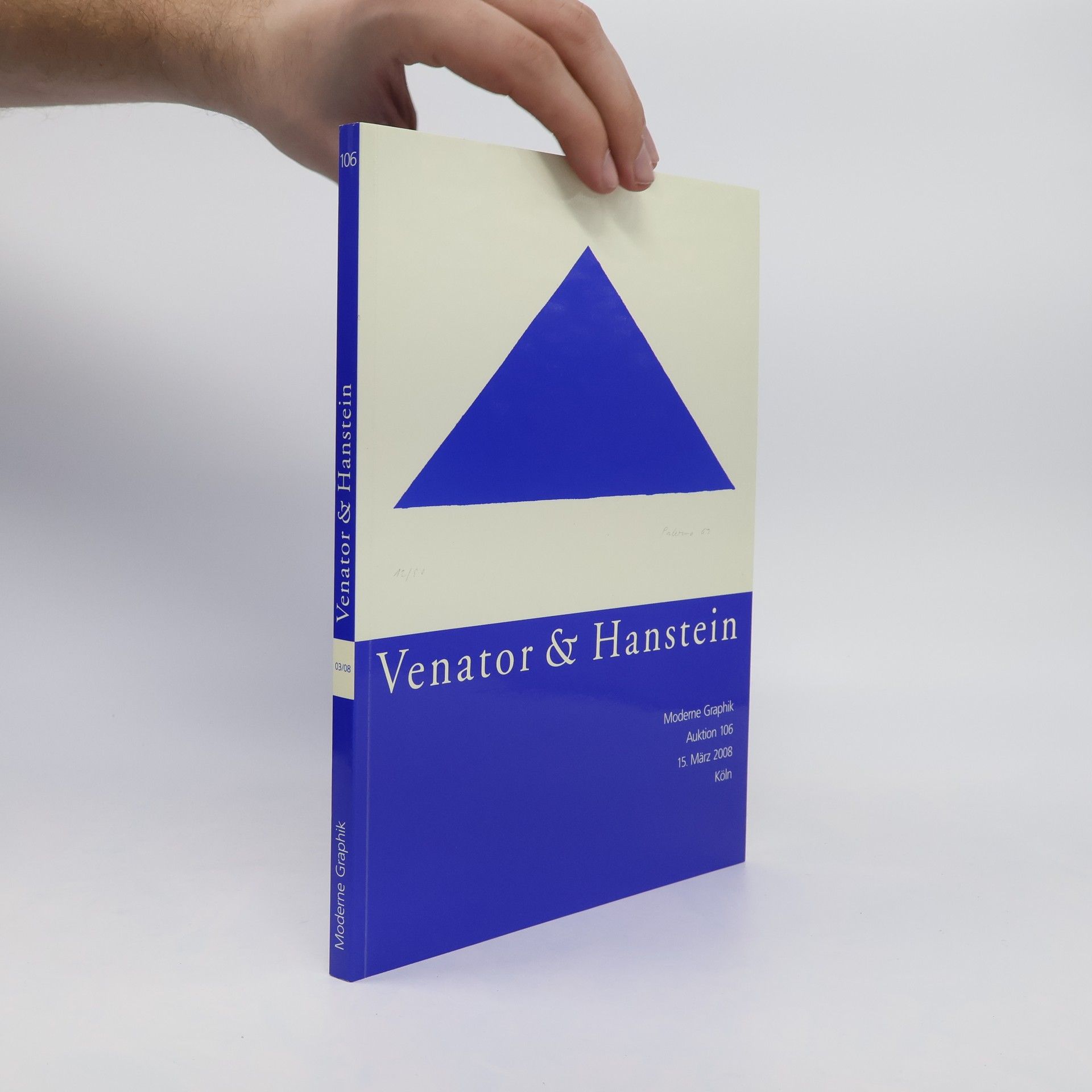 AA.VV. Venator & Hanstein. Moderne Graphik. Auktion 106. 15. März 2008 Köln