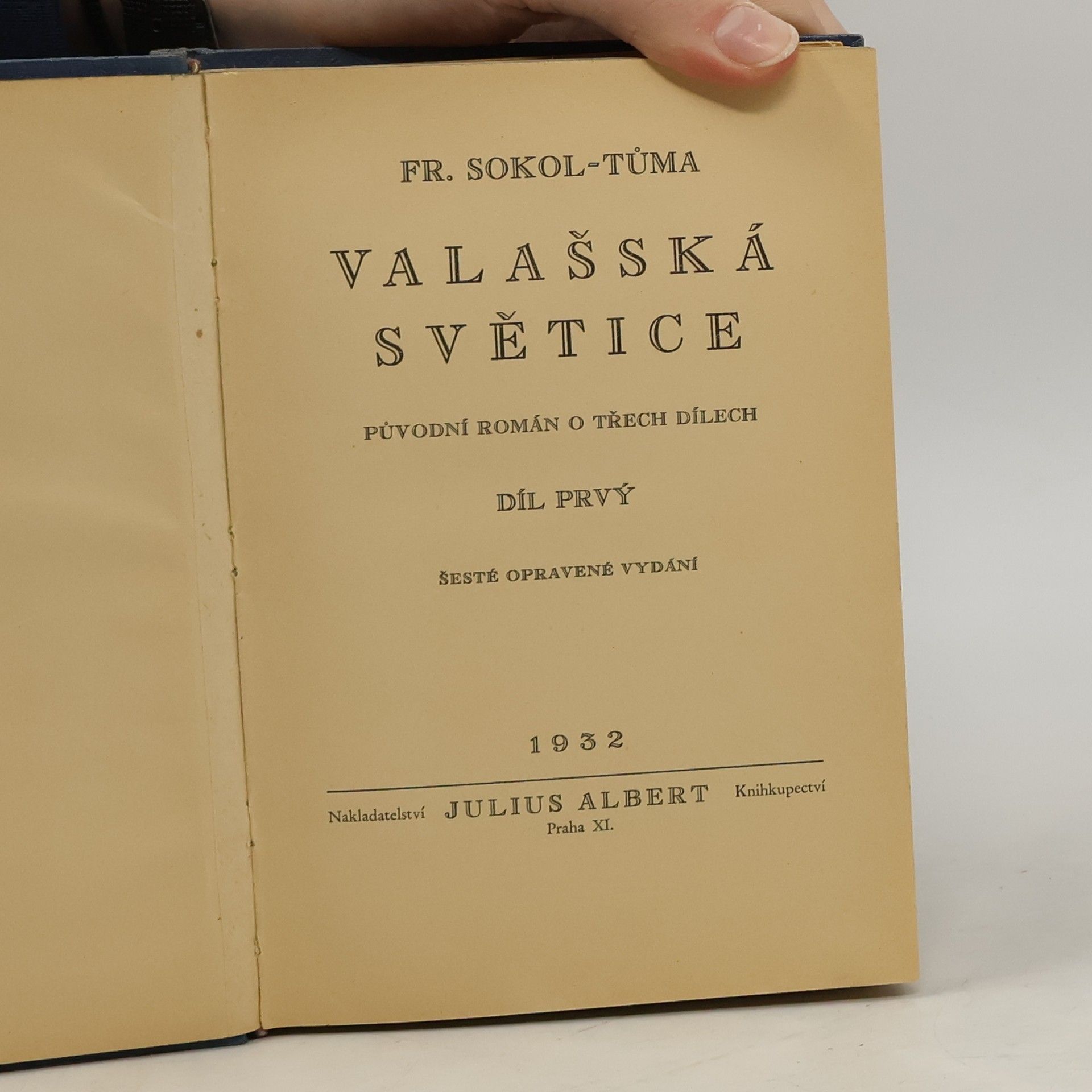 František Sokol Tůma Valašska světice I.