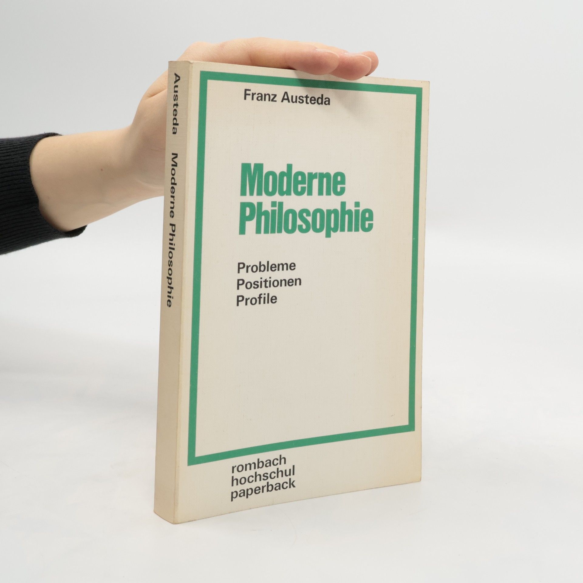Franz Austeda Moderne Philosophie