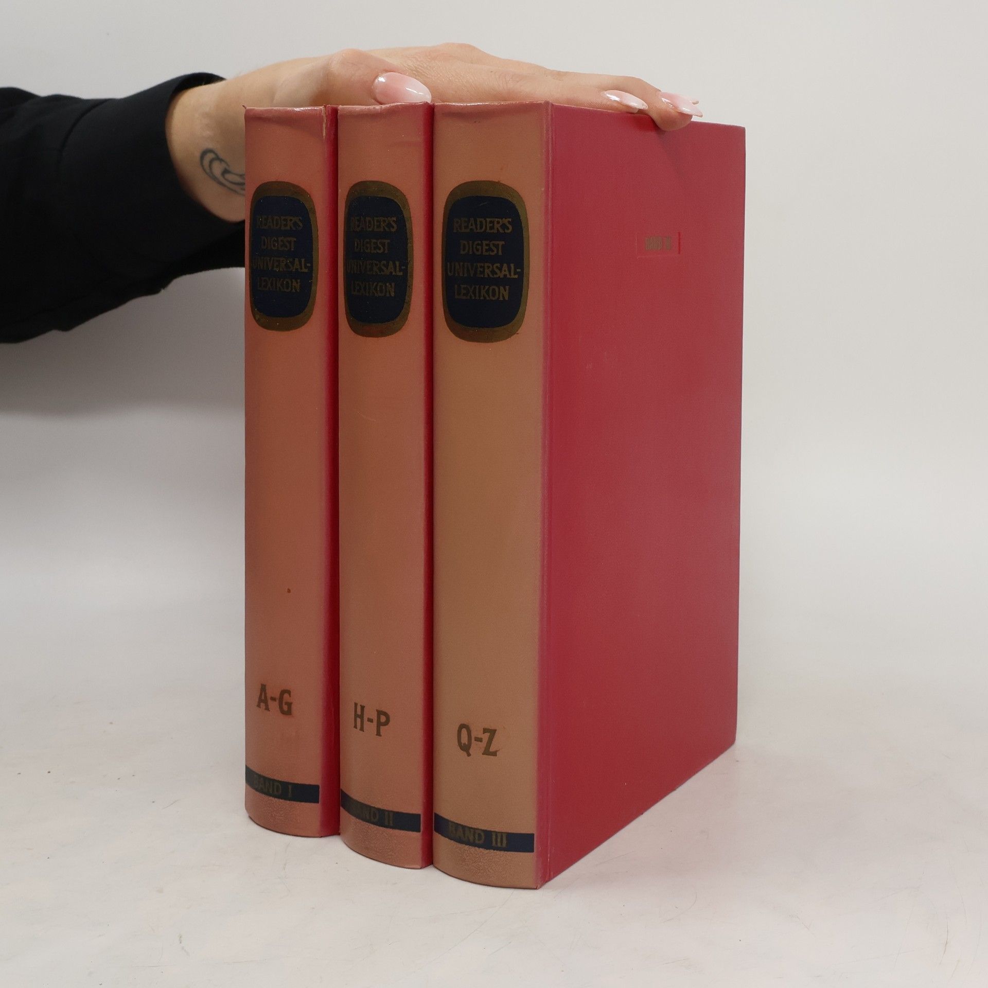 Various authors Reader's Digest Universal Lexikon A-G; H-P; Q-Z