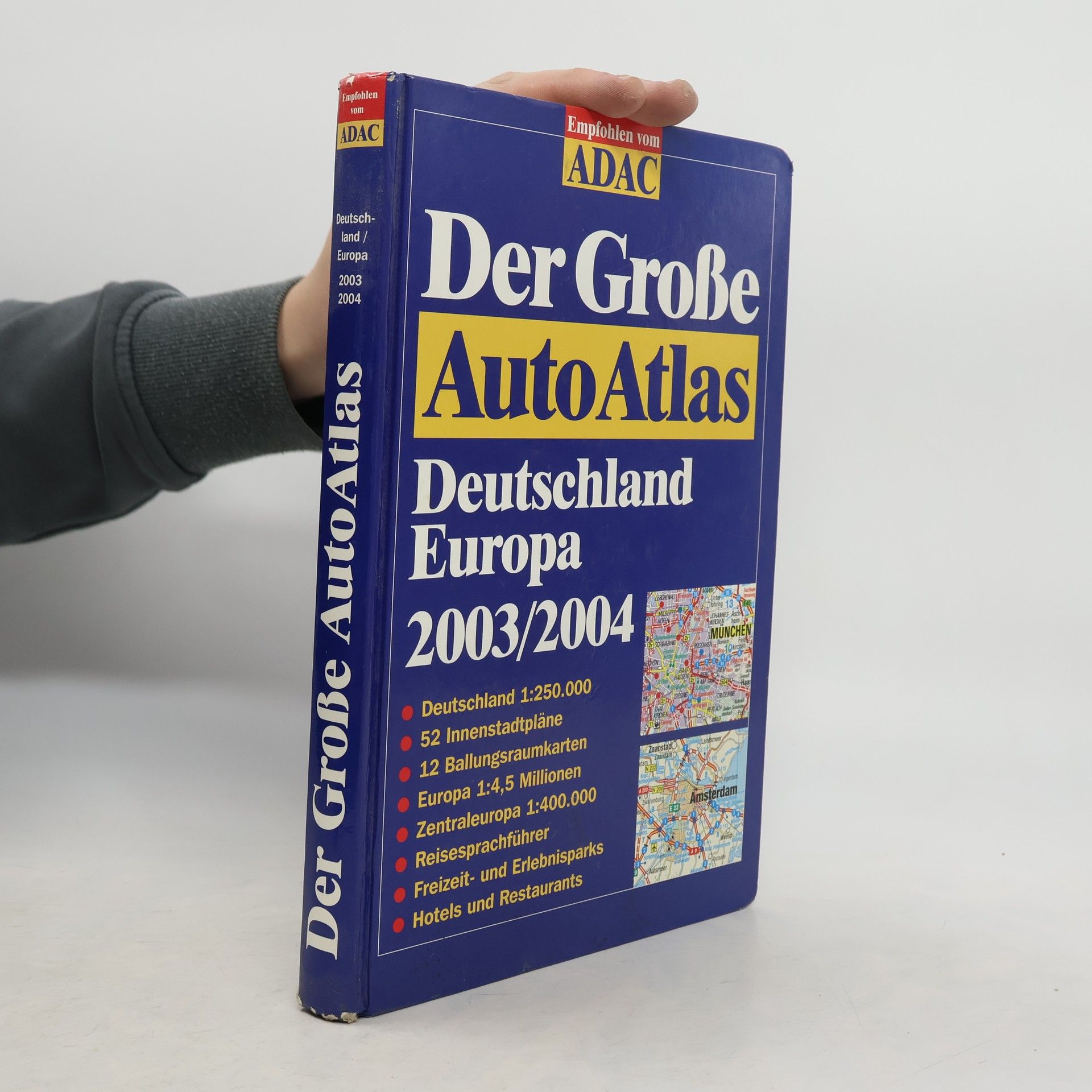 Autorenkollektiv Der Große Auto Atlas Deutschland Europa 2003/2004