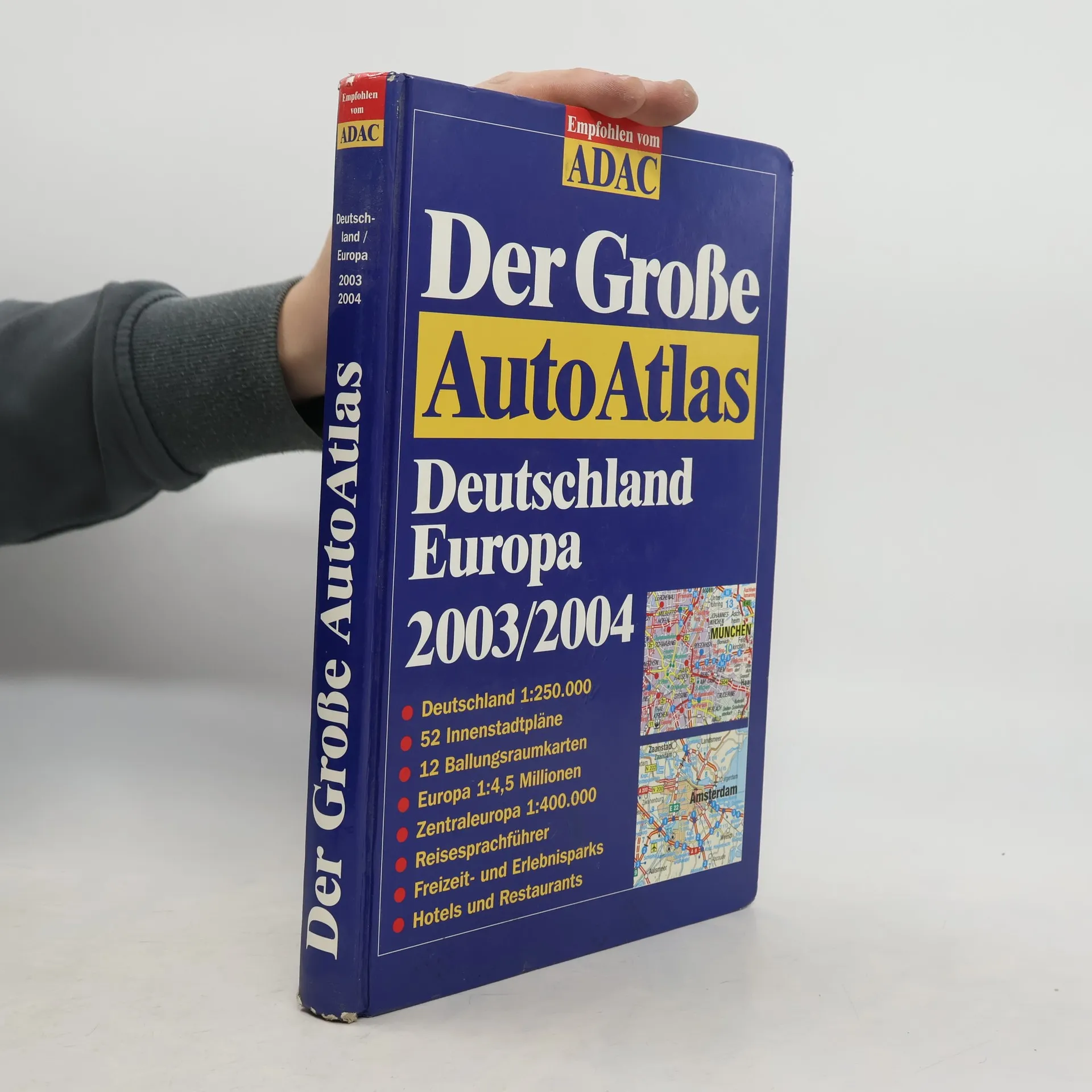 Der Große Auto Atlas Deutschland Europa 2003/2004 | Buch | Hardcover | kolektiv