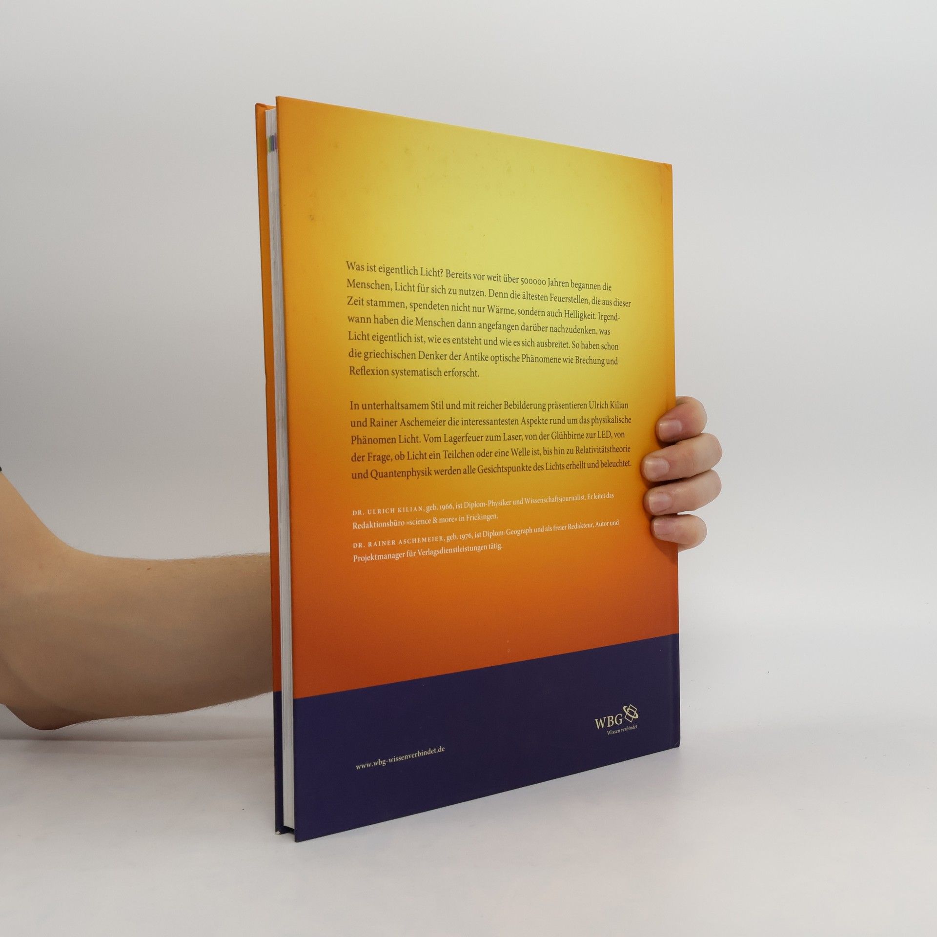 Ulrich Kilian Das große Buch vom Licht