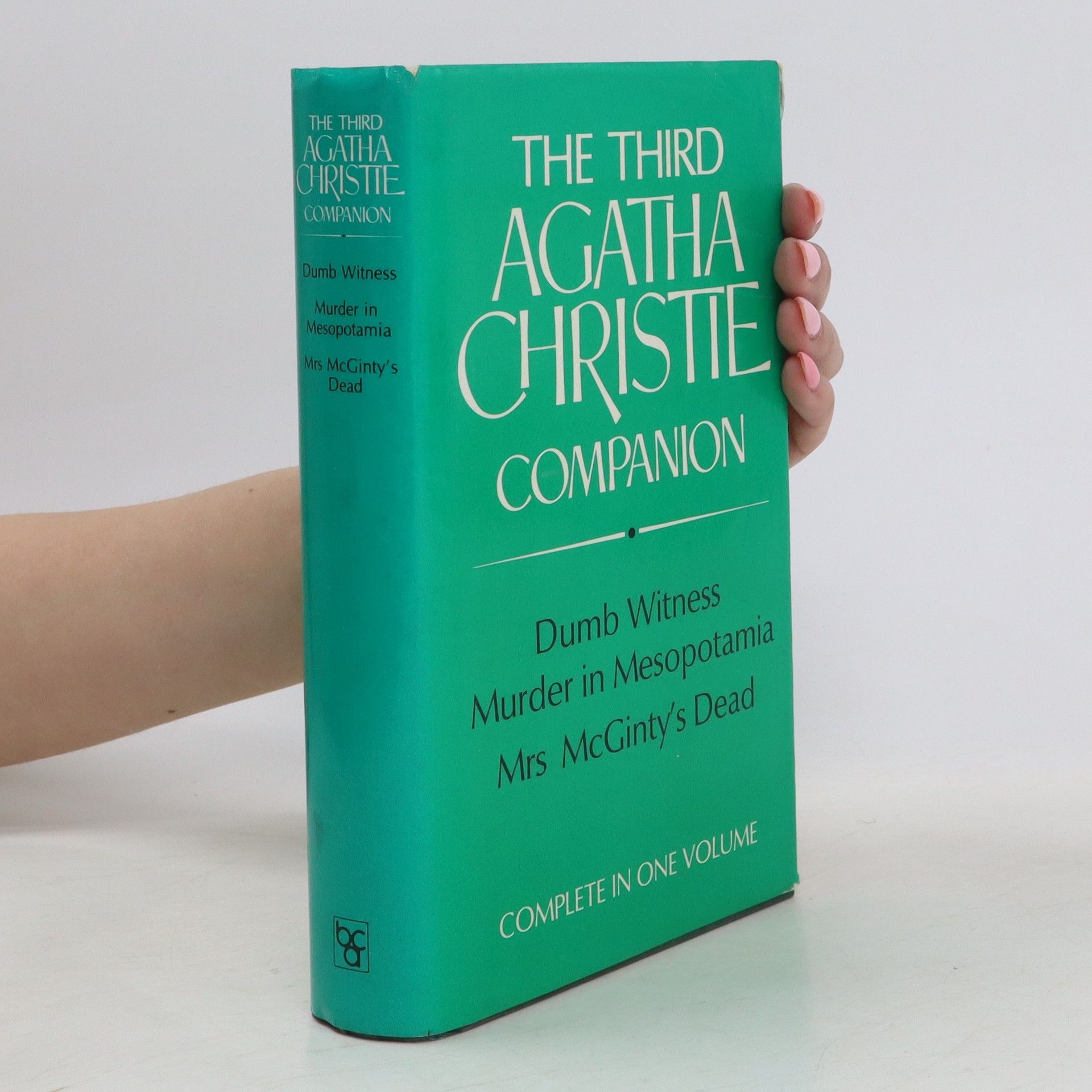 Agatha Christie Dumb Witness. Murder in Mesopotamia, MRs McGinty's Dead