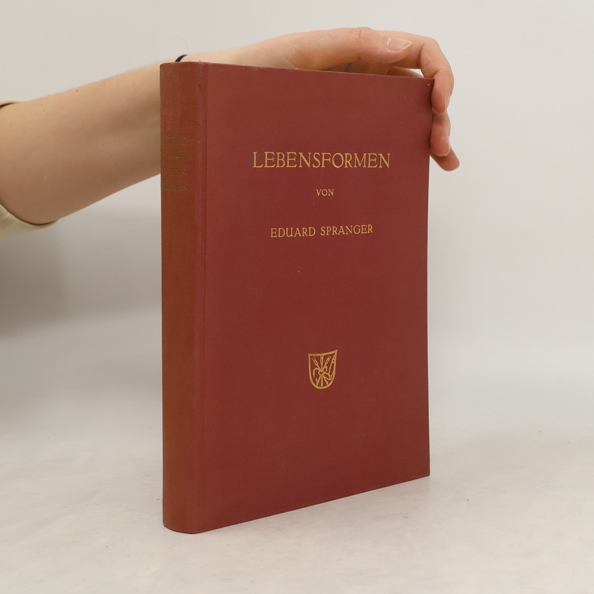 Eduard Spranger Lebensformen