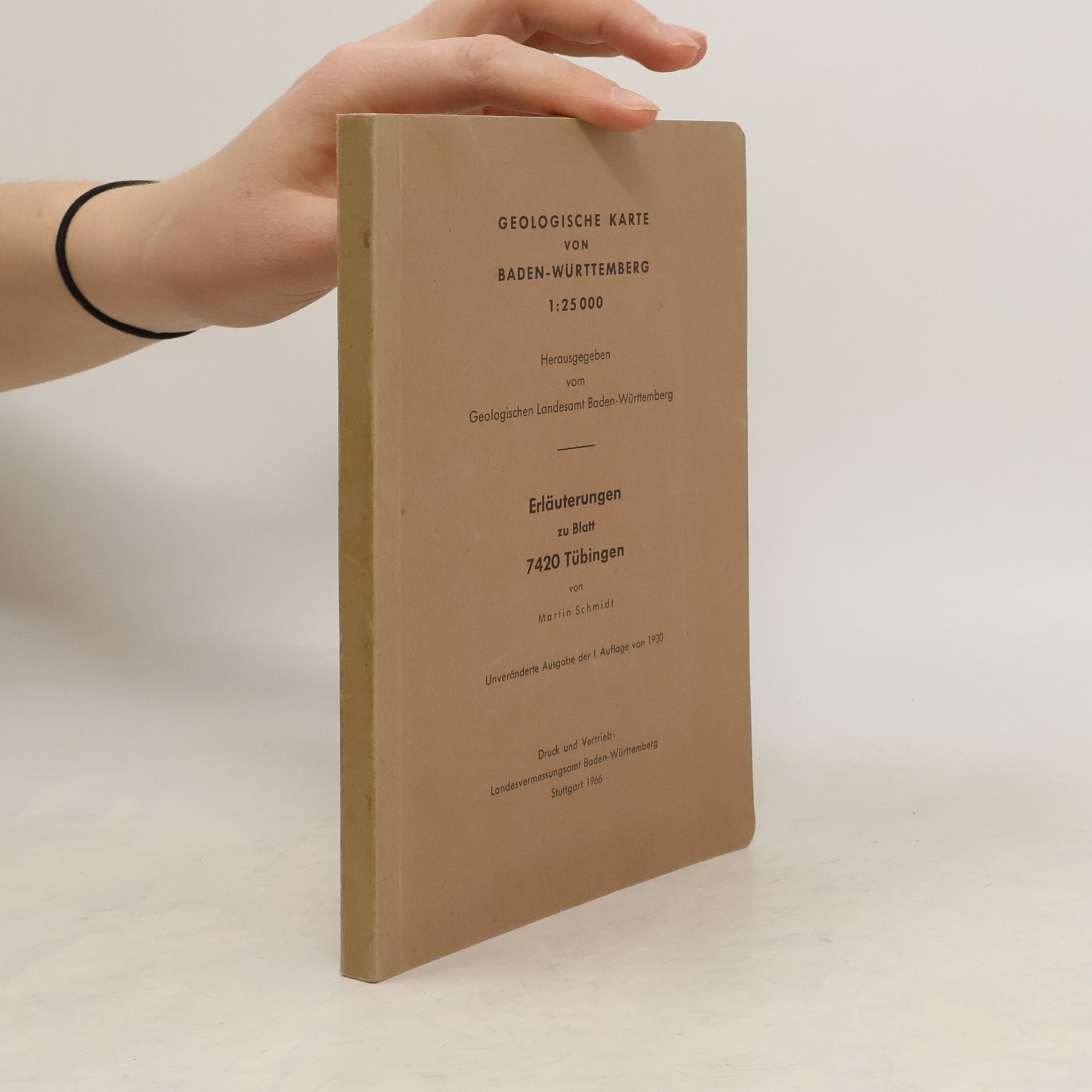 Autorenkollektiv Geologische Karte von Baden-Württemberg