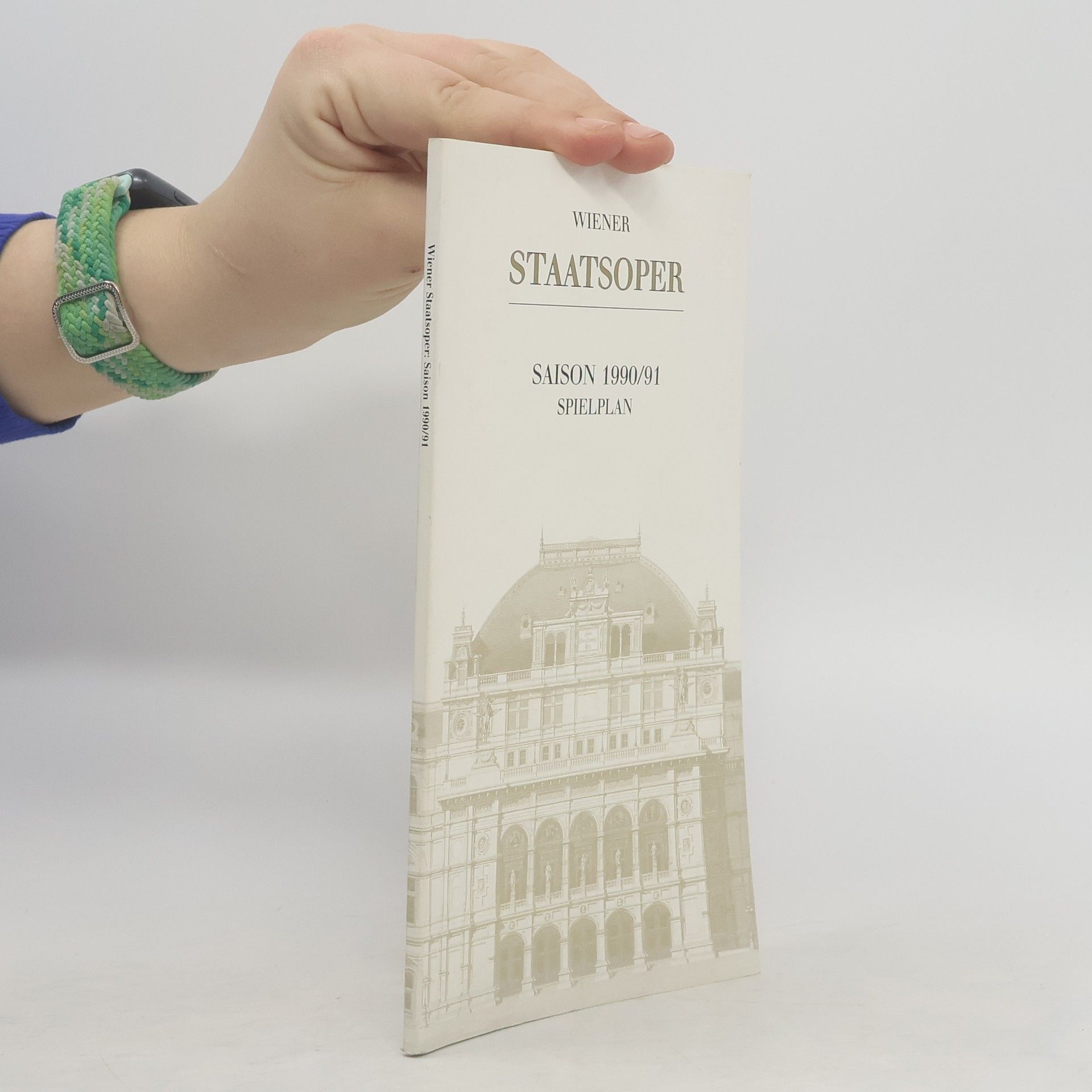kolektiv Wiener Staatsoper Saison 1990/91 Spielplan