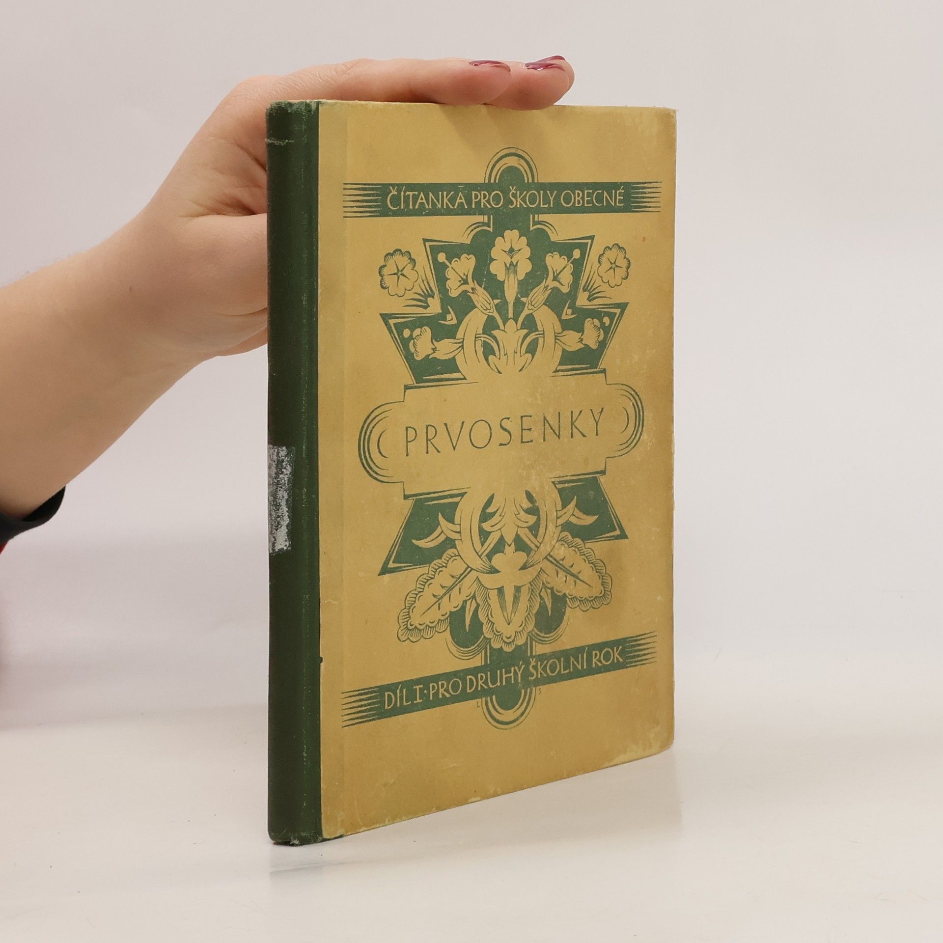 Auteurscollectief Prvosenky. Čítanka pro školy obecné. Díl I. Pro II. školní rok