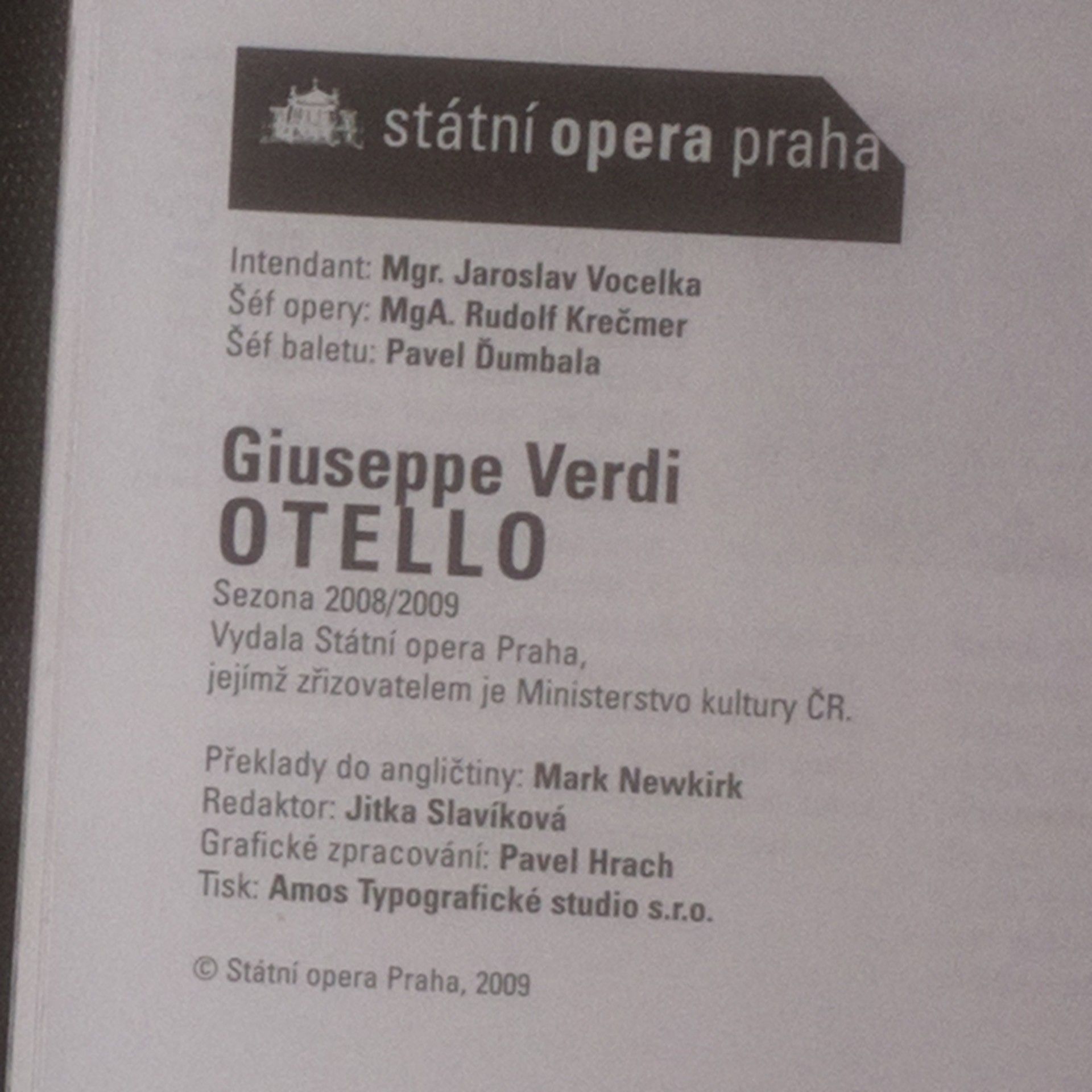 Giuseppe Verdi Otello
