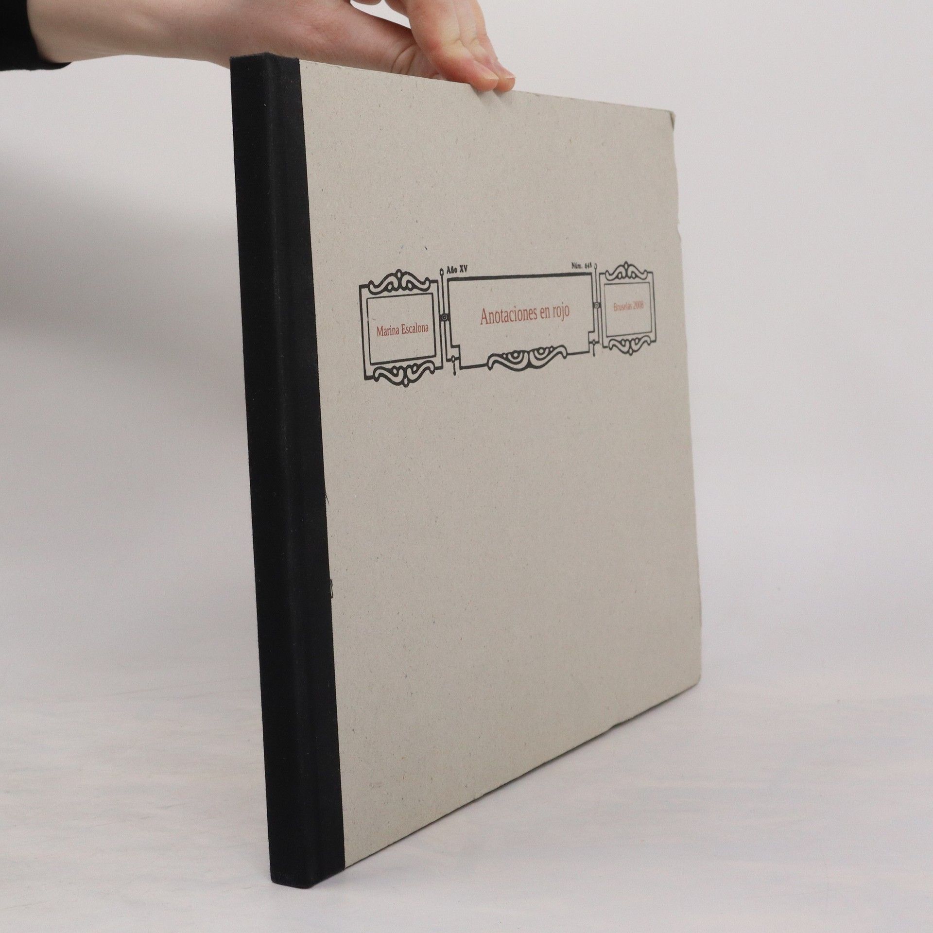 Marina Escalona Anotaciones en rojo
