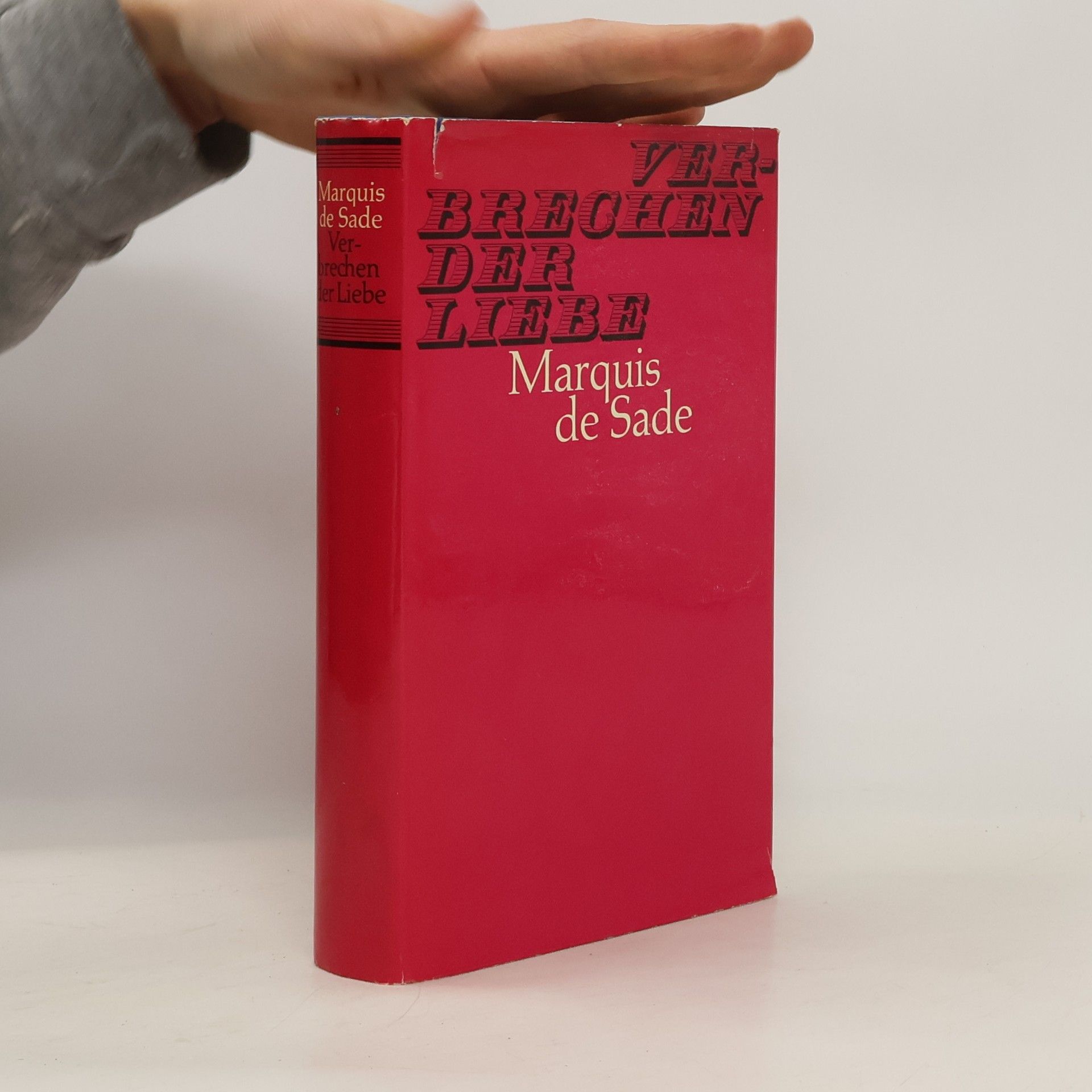 Donatien Alphonse François de Sade Verbrechen der Liebe