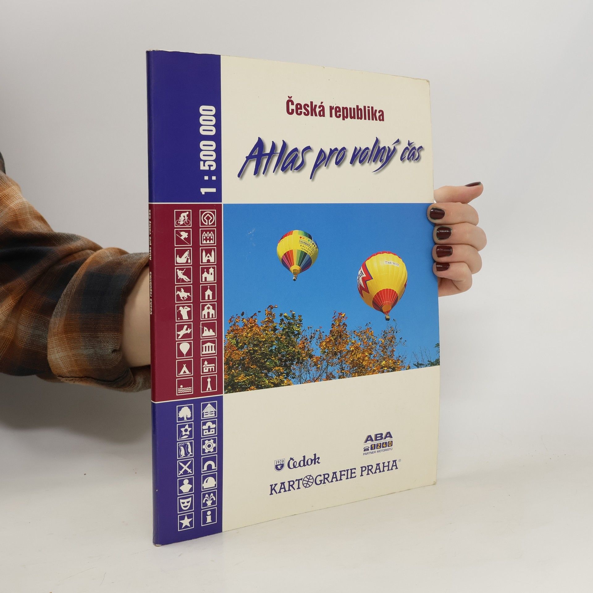 Collectif d'auteurs Česká republika atlas pro volný čas 1:500 000