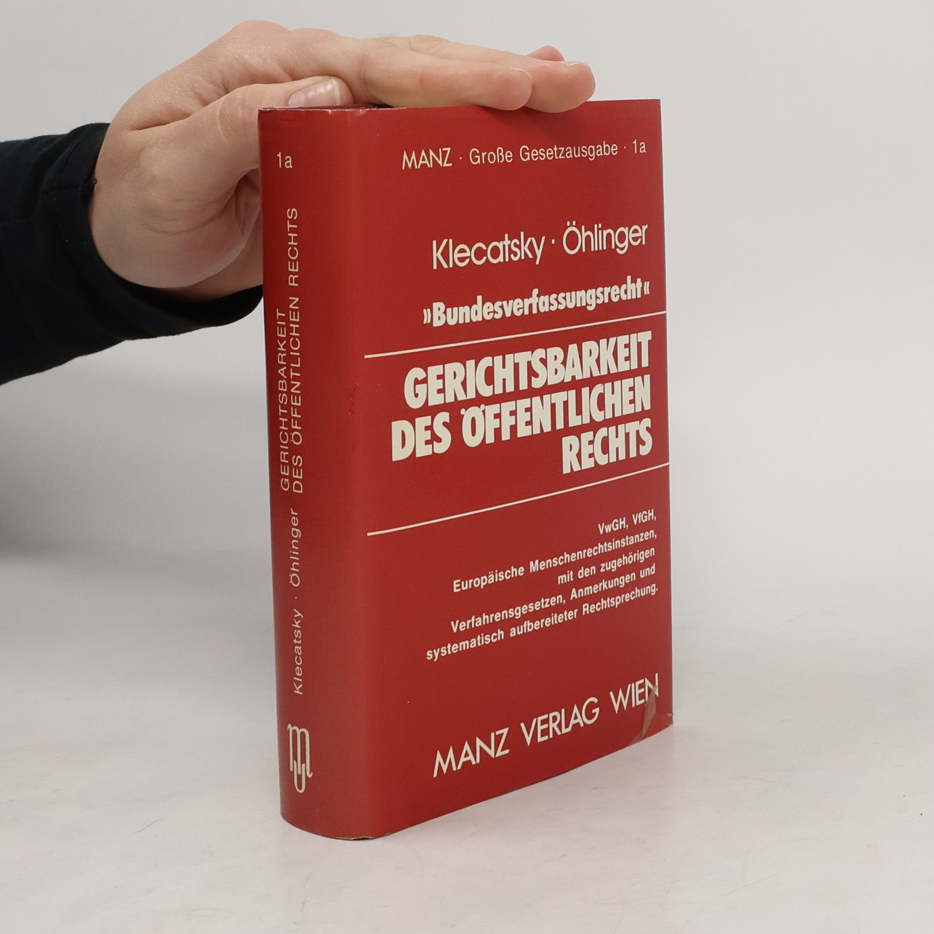 AA.VV. Die Gerichtsbarkeit des öffentlichen Rechts