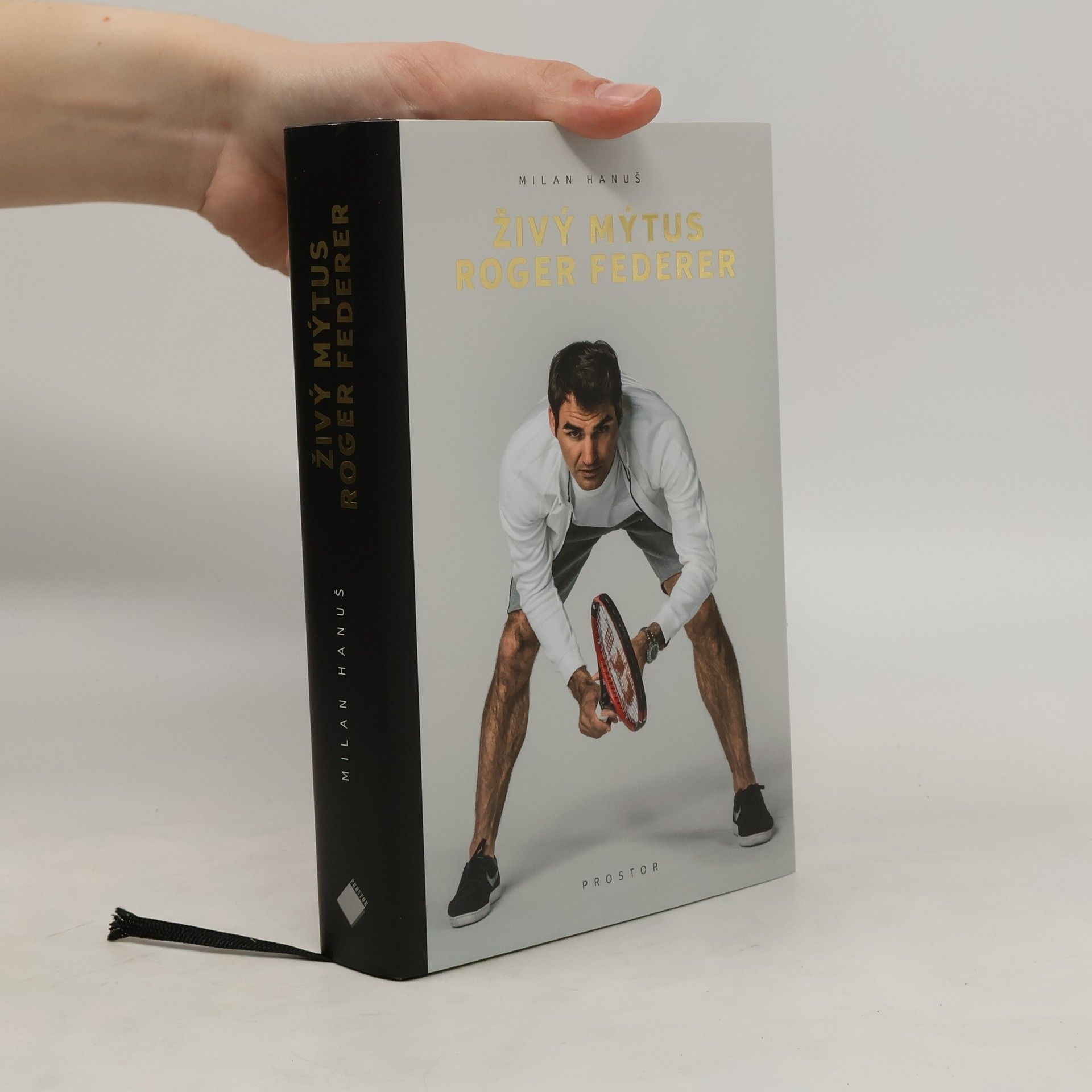 Milan Hanuš Živý mýtus Roger Federer